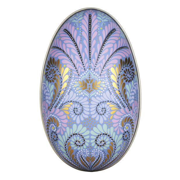 Sara Miller Egg Shaped Tin-Decor Items-Tin Co.-Blue-The Bay Room