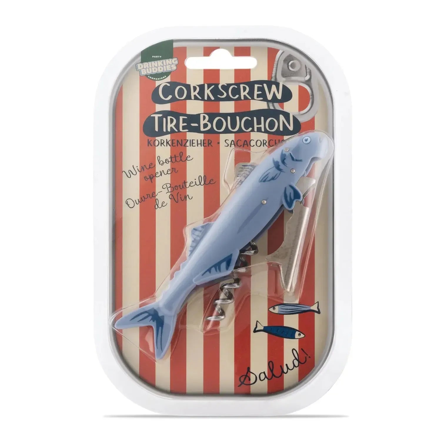 Sardine Bottle Opener Italian Summer-Kitchenware-npw-The Bay Room