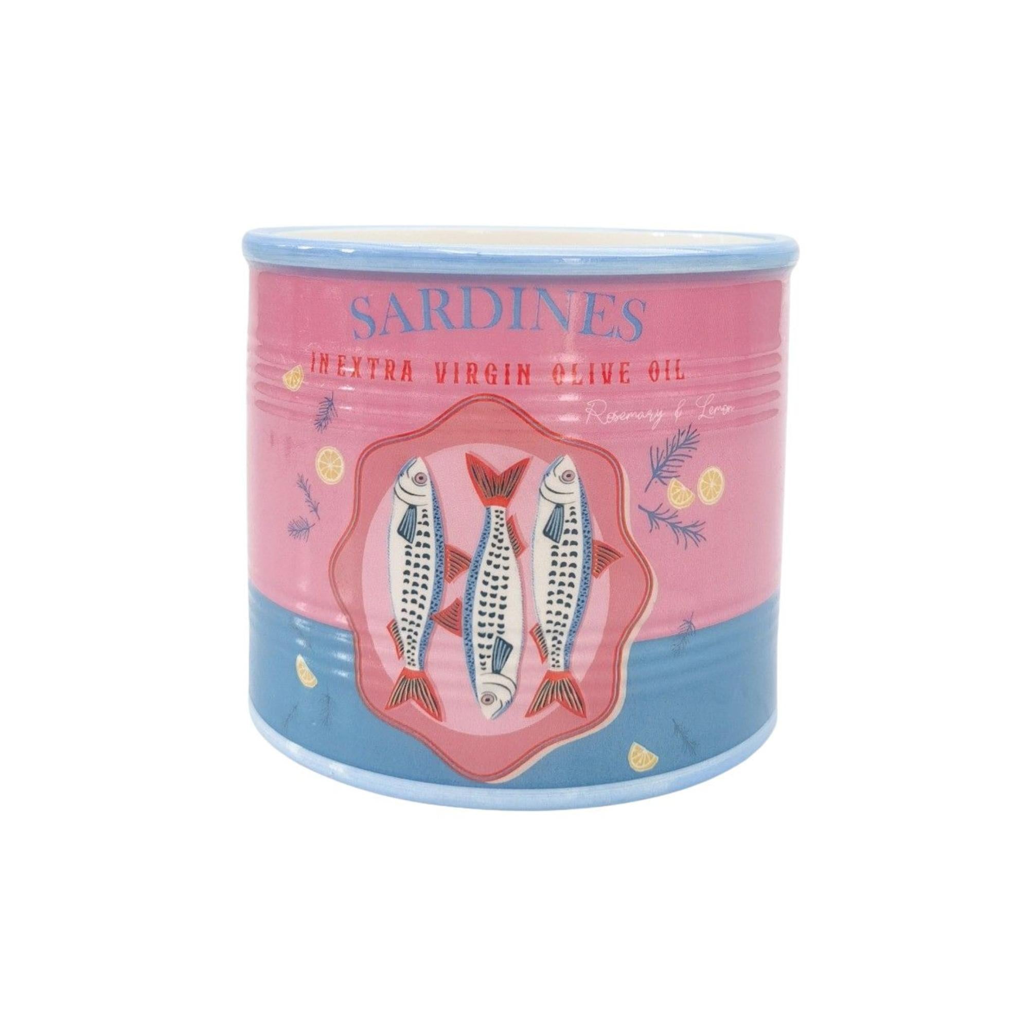 Sardines Can Planter Pink 12cm-Pots, Planters & Vases-Urban Products-The Bay Room