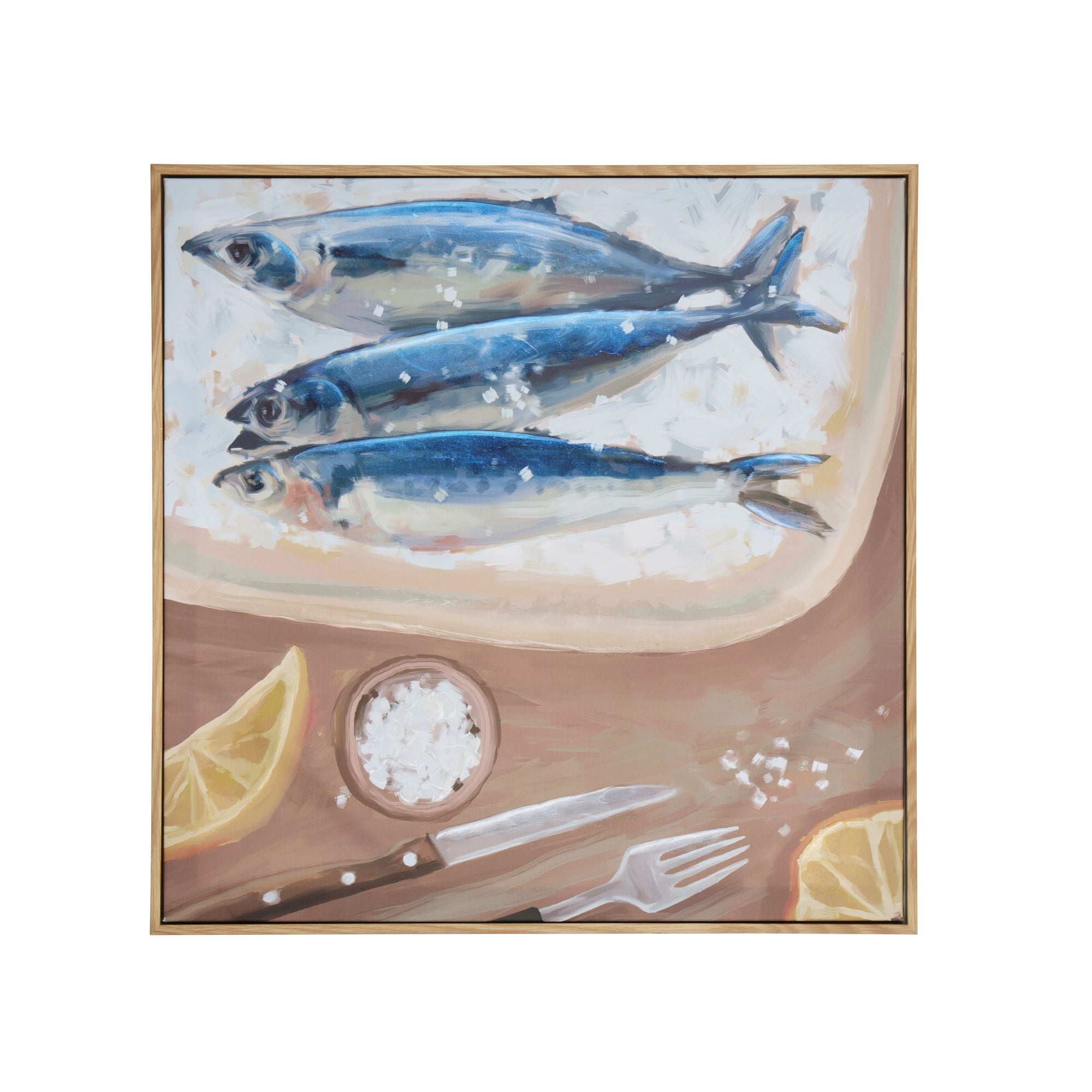 Scorpa Hand Paint Wall Art 60x2.8x60cm-Wall Decor-Amalfi-The Bay Room