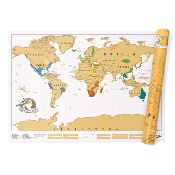Scratch Map-Fun & Games-Luckies-The Bay Room