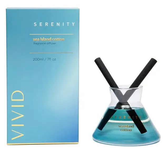 Sea Island Cotton 200ml Diffuser-Candles & Fragrances-Serenity-The Bay Room