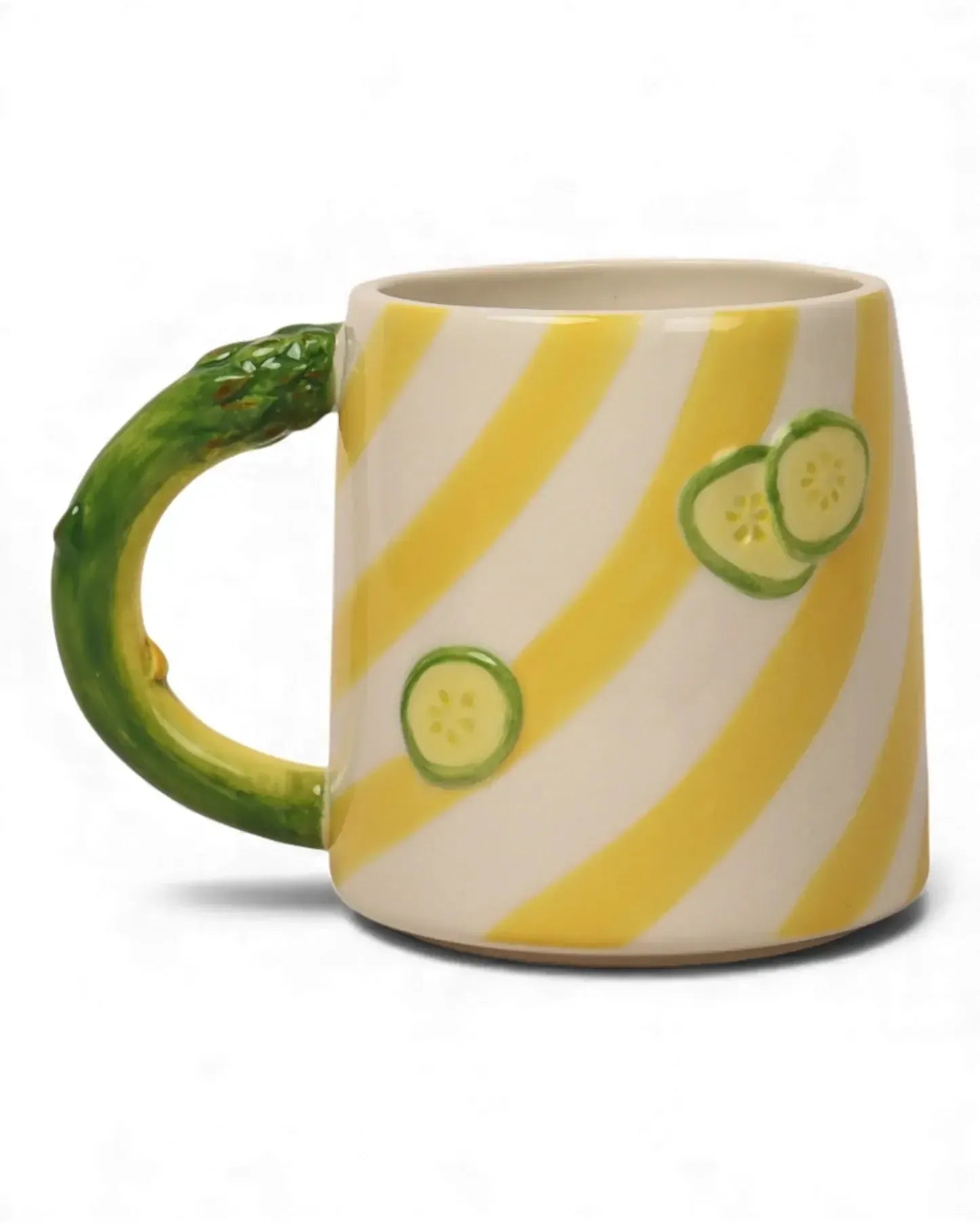 Seaview Stoneware Asparagus Mug-Dining & Entertaining-La La Land-The Bay Room