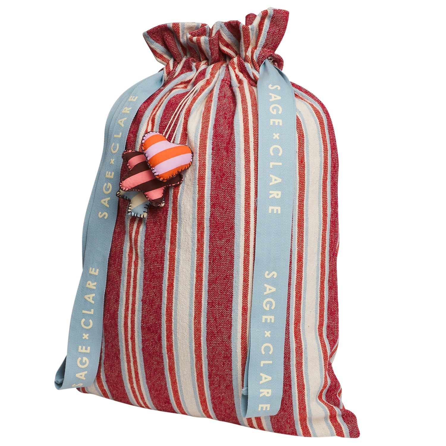 Selene Santa Sack - Crimson-Christmas-Sage & Clare-The Bay Room