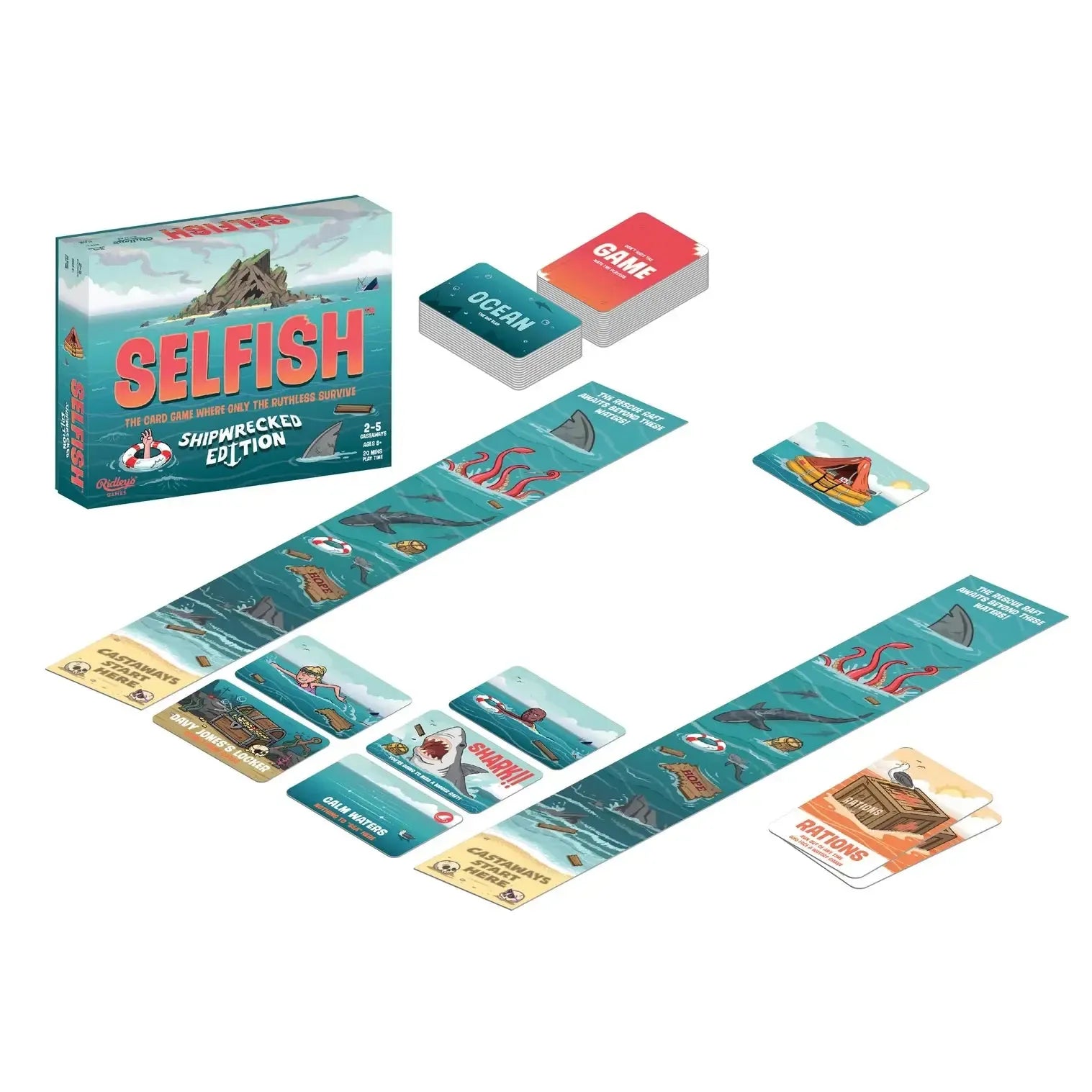 Selfish: Shipwrecked Edition-Fun & Games-Ridley's-The Bay Room