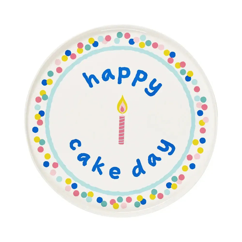 Serving Plate - Happy Cake Day-Dining & Entertaining-Annabel Trends-The Bay Room