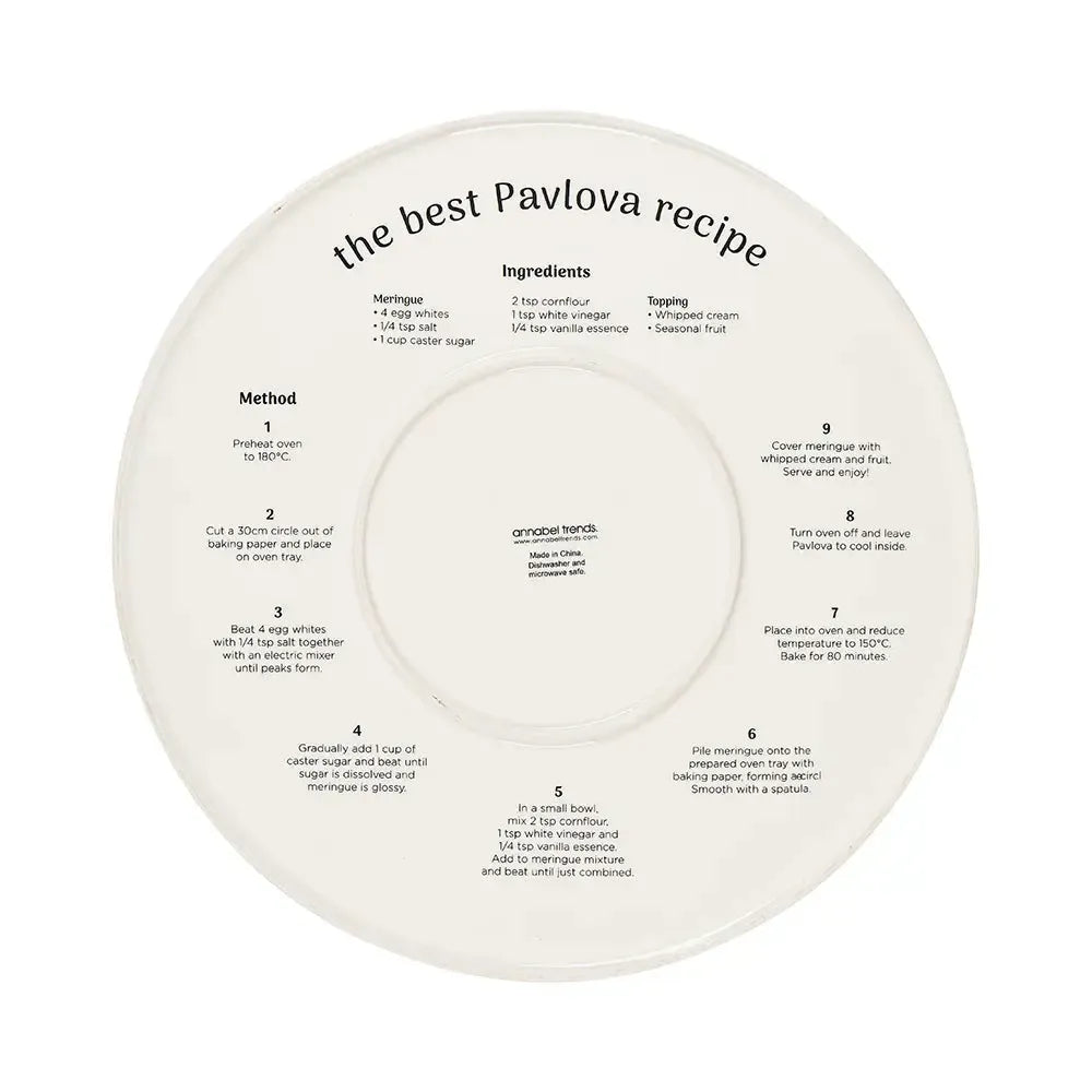 Serving Plate - Pavlova-Christmas-Annabel Trends-The Bay Room
