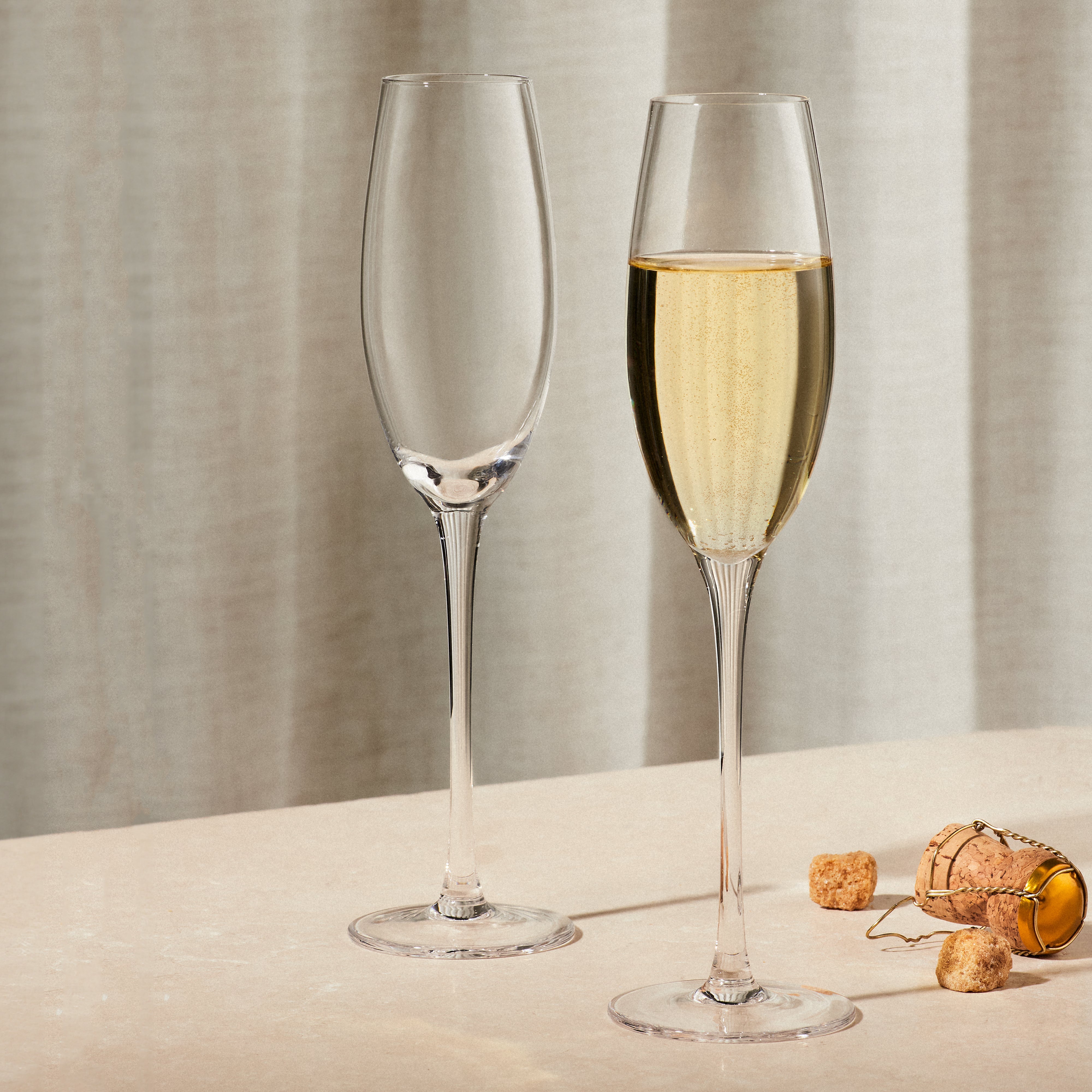 Set of 4 Ascot 260ml Champagne Flutes-Dining & Entertaining-Davis & Waddell-The Bay Room