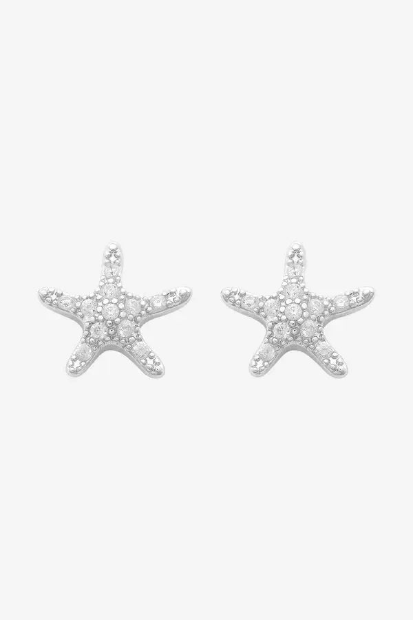 Shelly Silver Earring-Jewellery-Liberte-The Bay Room