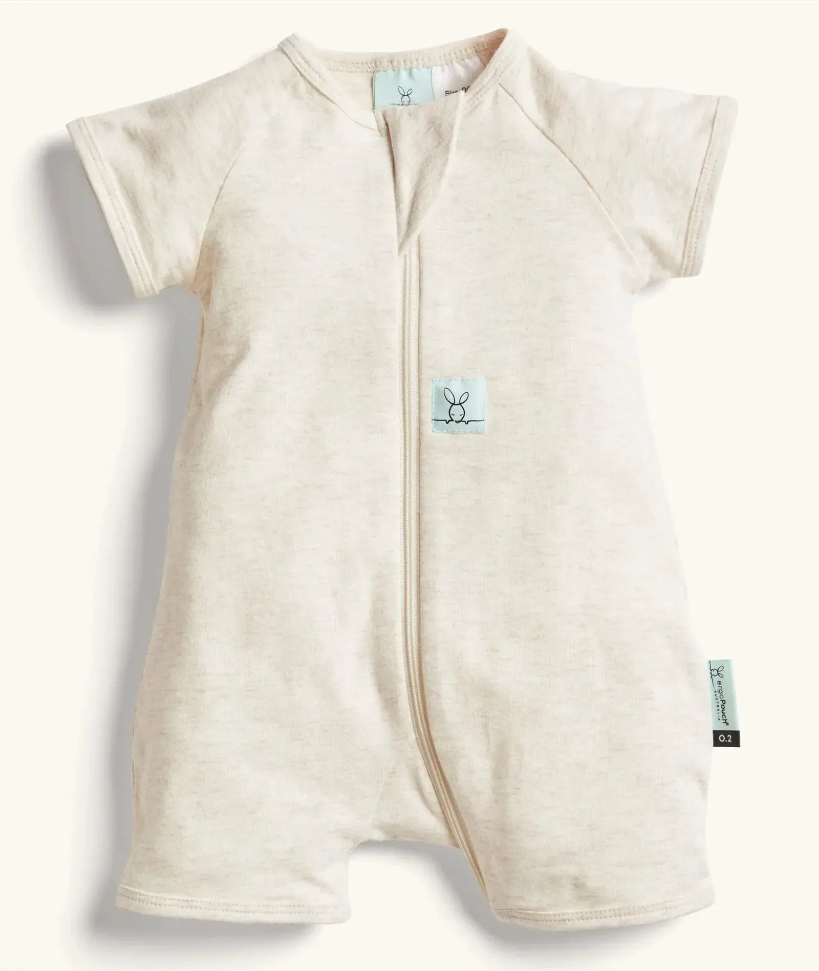 Short Sleeve Layer Oatmeal Marle-Nursery & Nurture-ergoPouch-The Bay Room