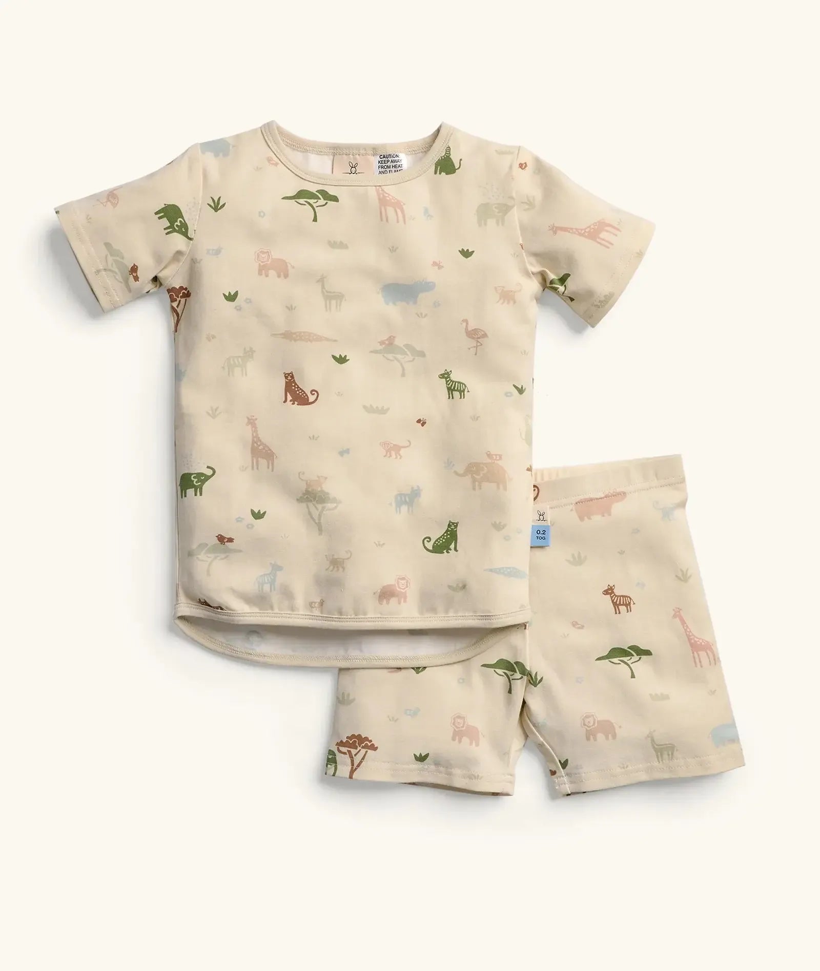 Short Sleeve Pyjamas Savannah-Nursery & Nurture-ergoPouch-The Bay Room