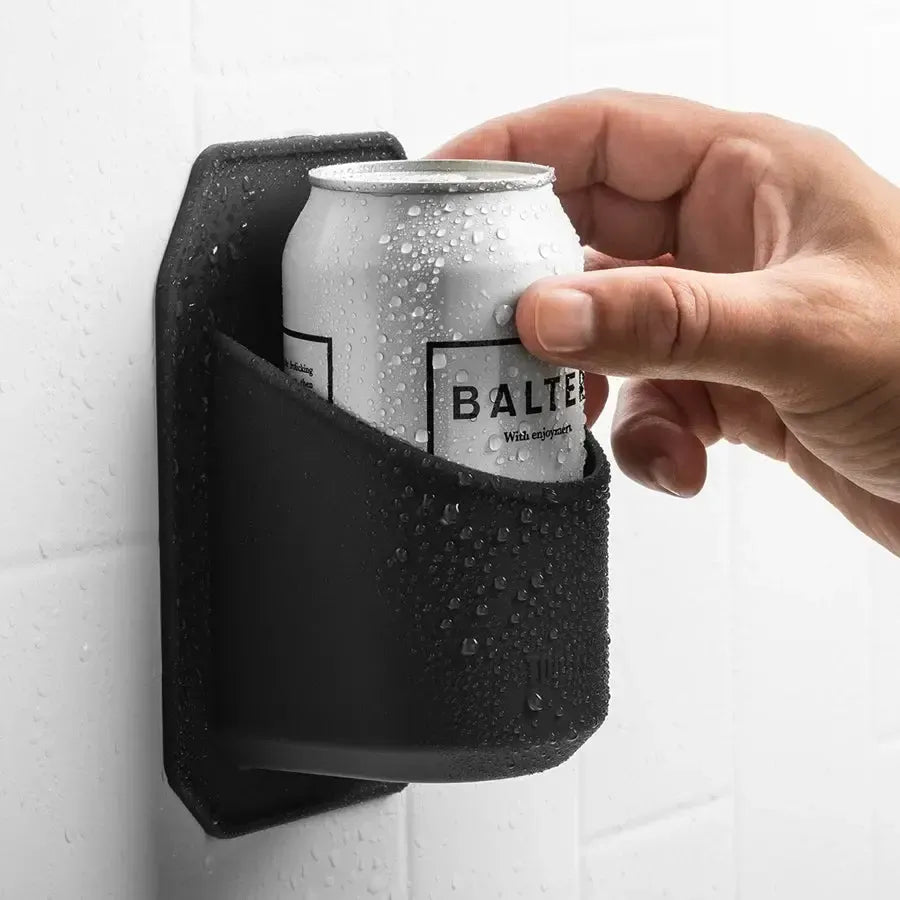 Shower Drink Holder - Charcoal-Beauty & Well-Being-Tooletries-The Bay Room
