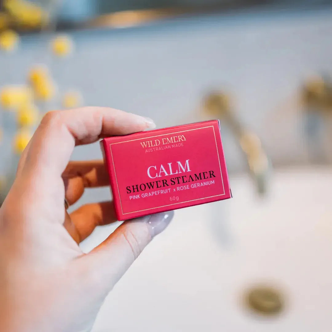 Shower Steamers-Beauty & Well-Being-Wild Emery-Calm - Pink Grapefruit & Rose Geranium-The Bay Room