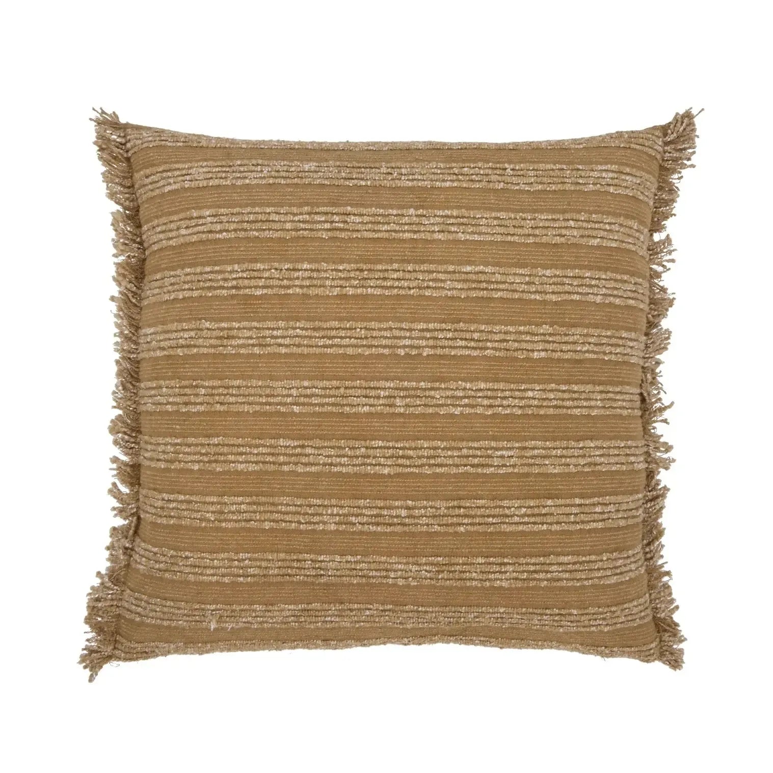 Sienna Cushion 50x50cm Camel-Soft Furnishings-Amalfi-The Bay Room