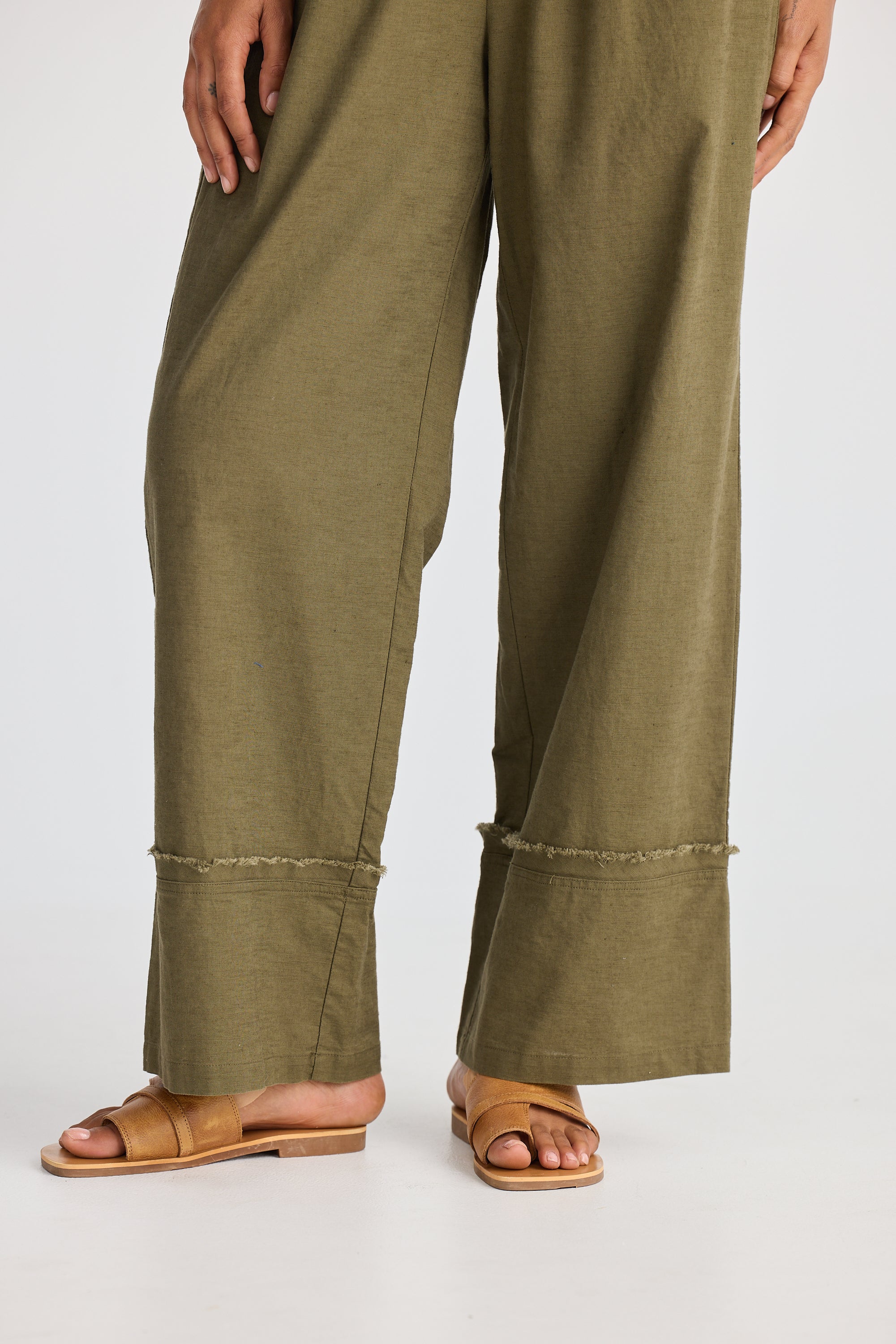 Sienna Pant - Khaki-Pants-The Shanty Corporation-The Bay Room
