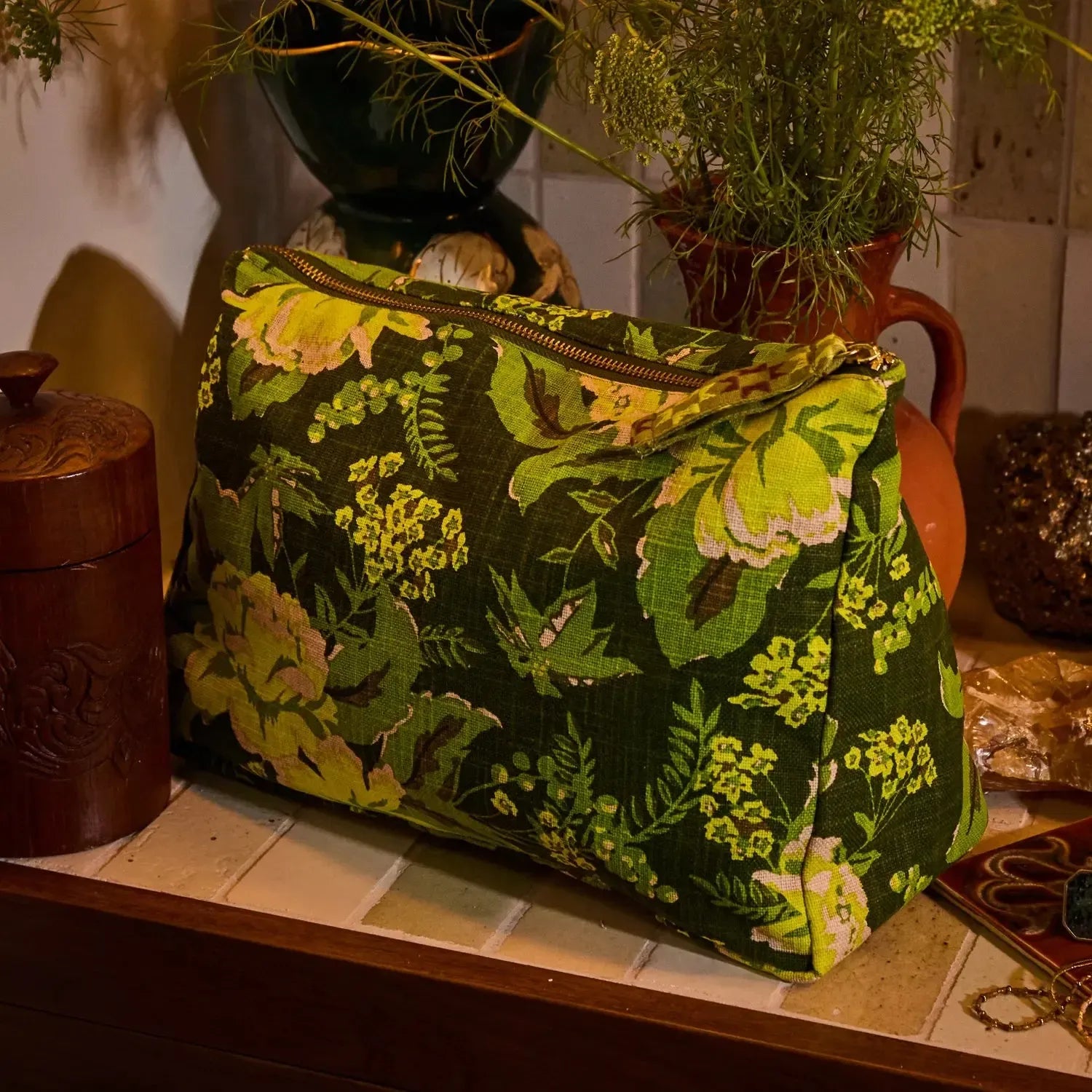 Sierra Cosmetic Bag-Beauty & Well-Being-Sage & Clare-The Bay Room