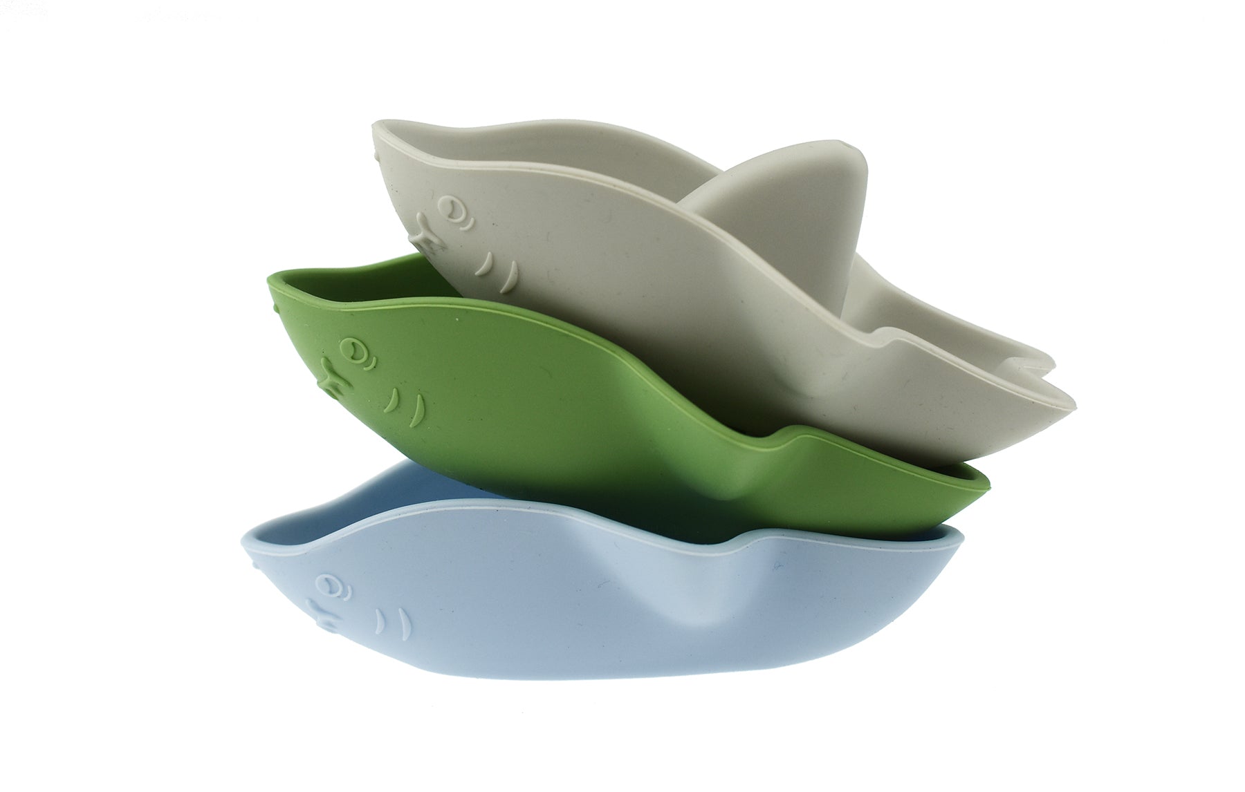 Silicone Bath Sharks 3pcs-Toys-Eleganter-The Bay Room