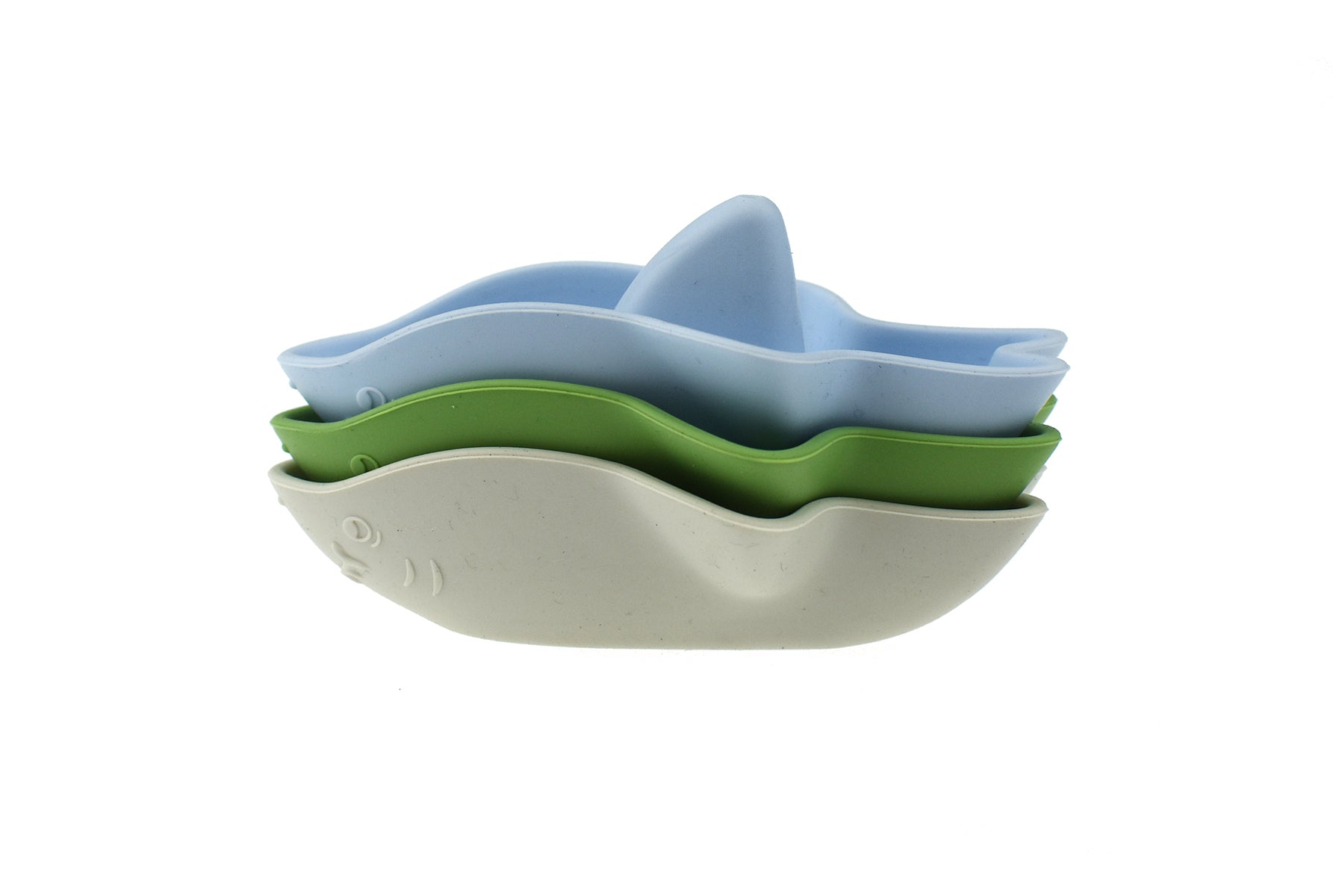 Silicone Bath Sharks 3pcs-Toys-Eleganter-The Bay Room