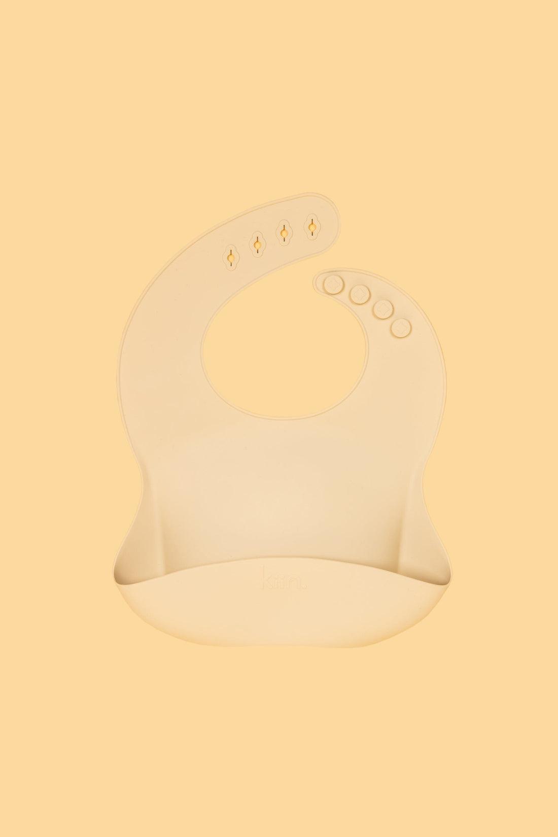 Silicone Bib-Nursery & Nurture-Kiin-Vanilla-The Bay Room