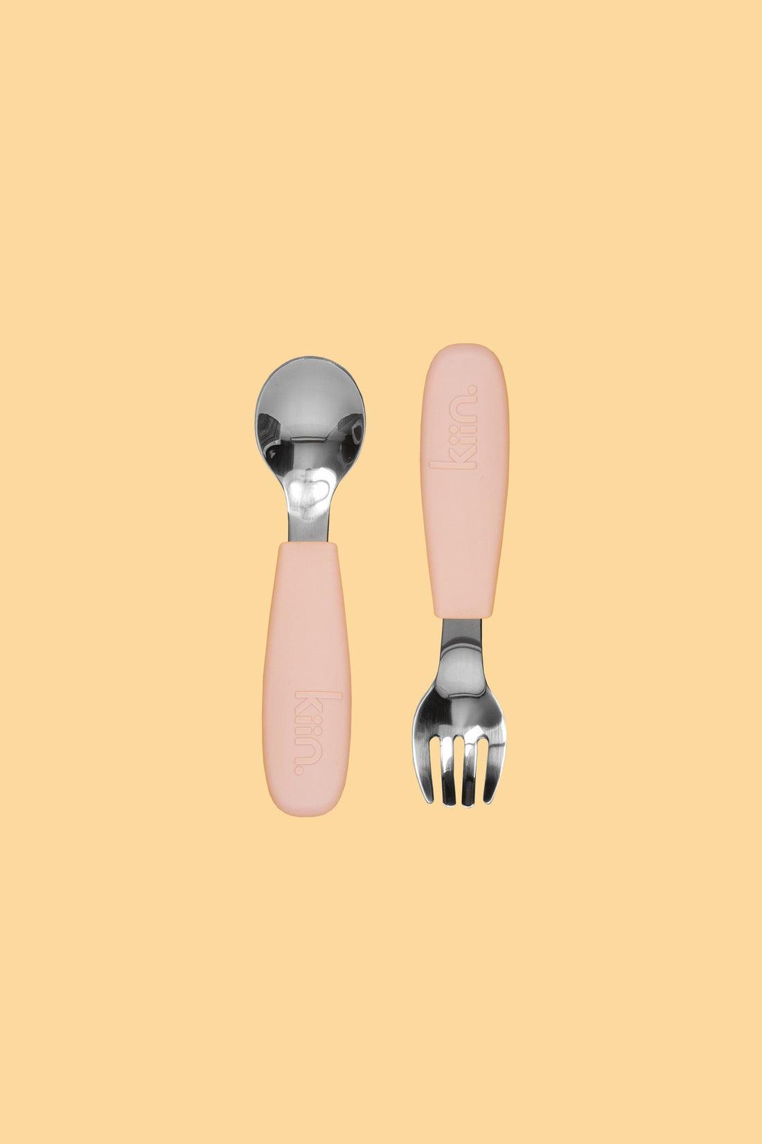 Silicone Cutlery Set-Nursery & Nurture-Kiin-Blossom-The Bay Room