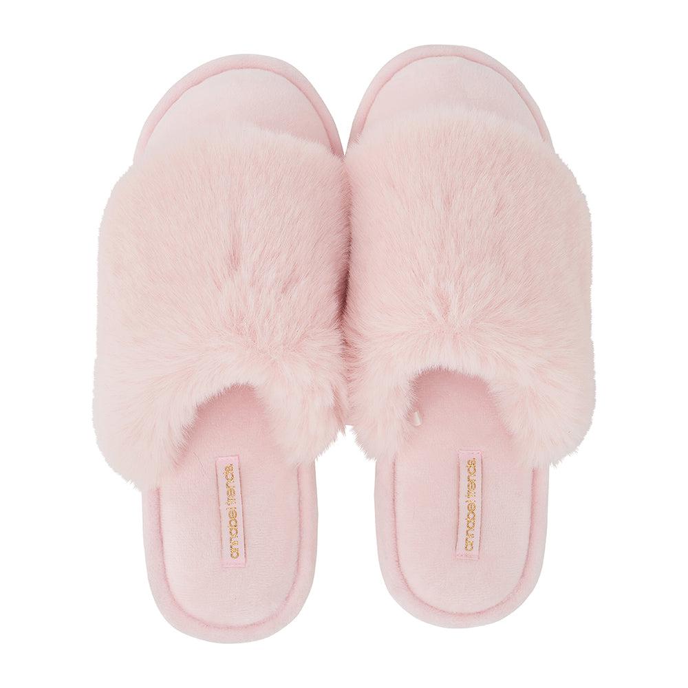 Slippers – Cosy Luxe – Pink Quartz-Sleepwear & Robes-Annabel Trends-The Bay Room