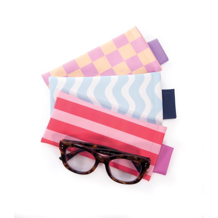 Snap Shut Glasses Case & Cloth-Soft Furnishings-IS Gift-The Bay Room