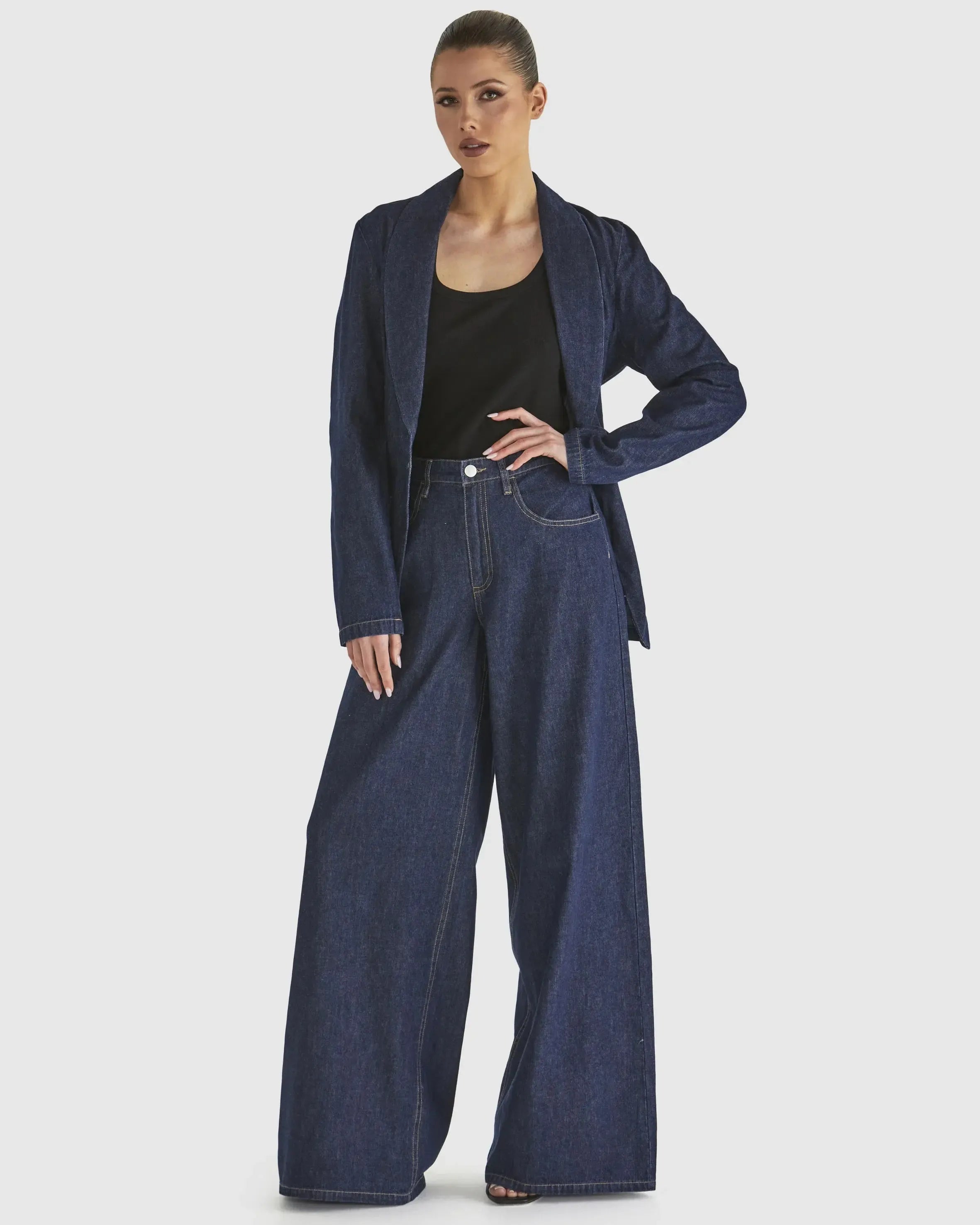 Soaring Jean - Indigo Wash-Jeans-Fate + Becker-The Bay Room