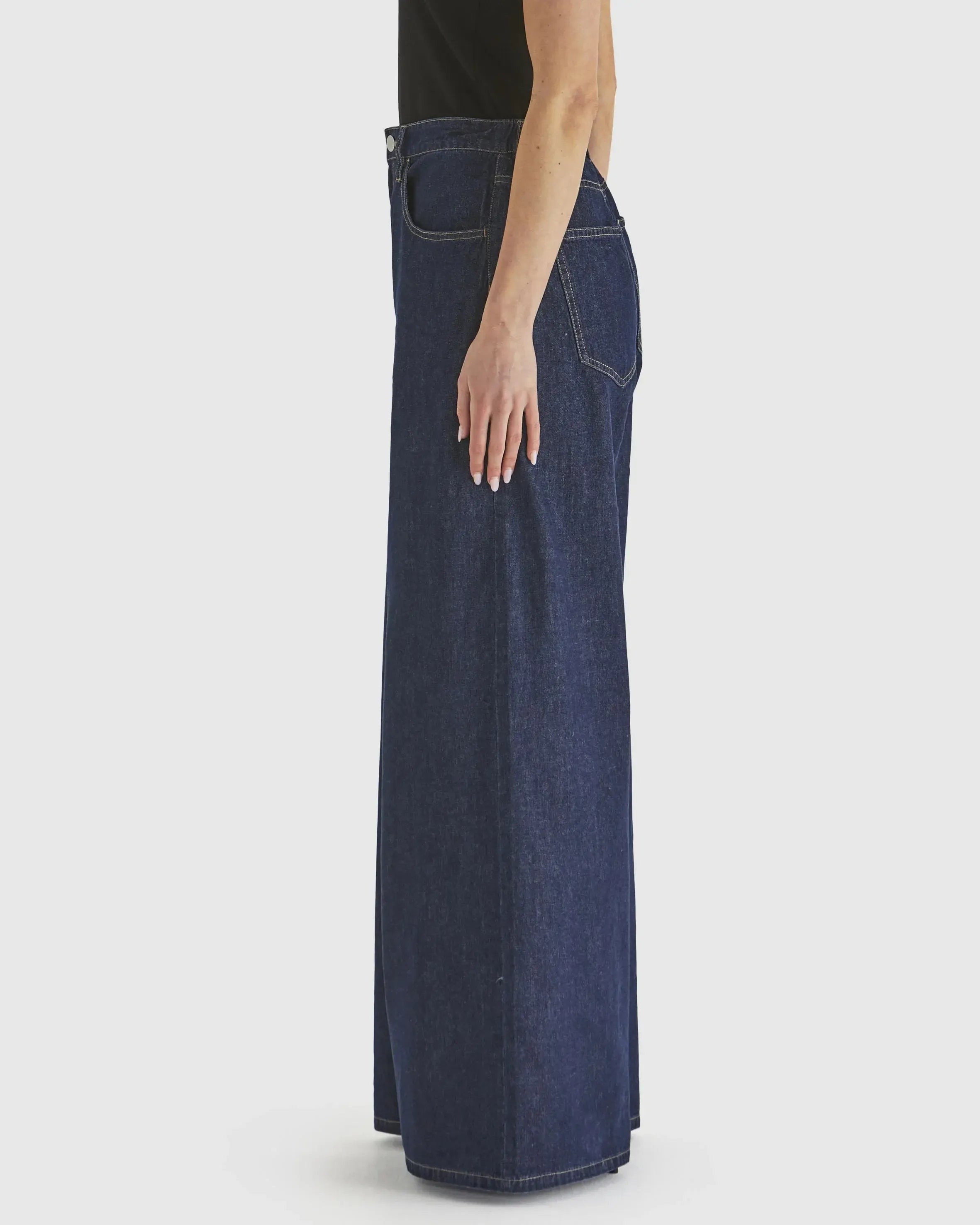 Soaring Jean - Indigo Wash-Jeans-Fate + Becker-The Bay Room