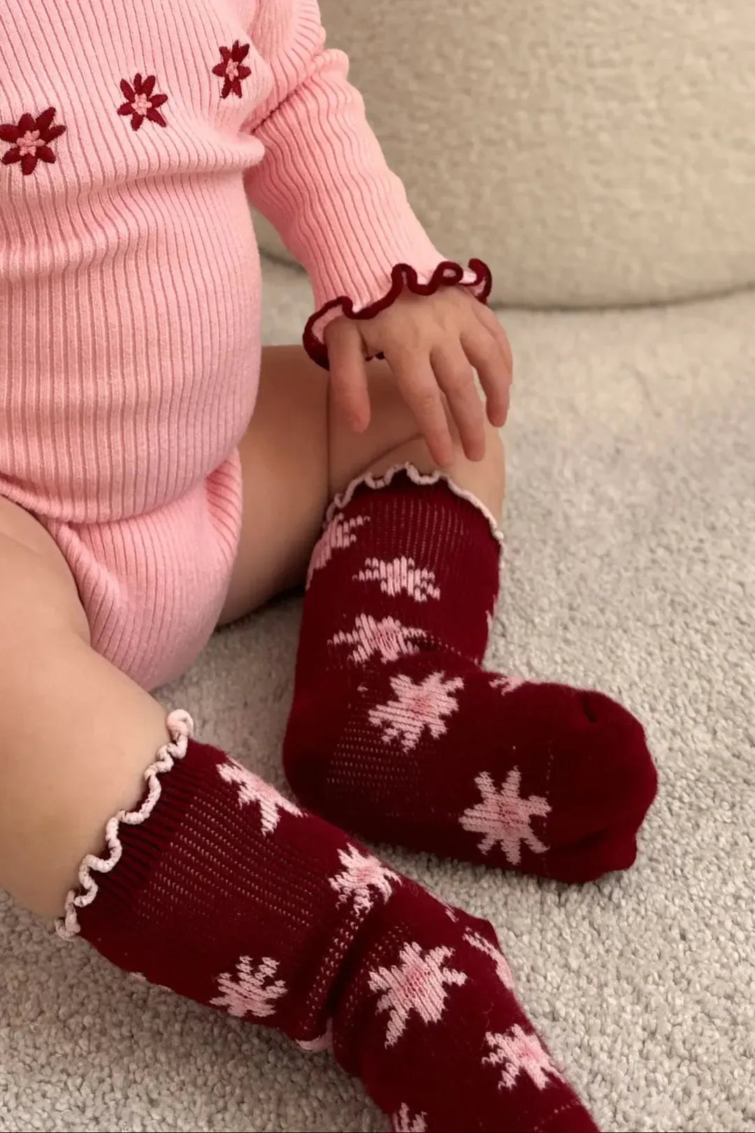 Socks - Lola (Plum)-Shoes & Socks-Ziggy Lou-The Bay Room
