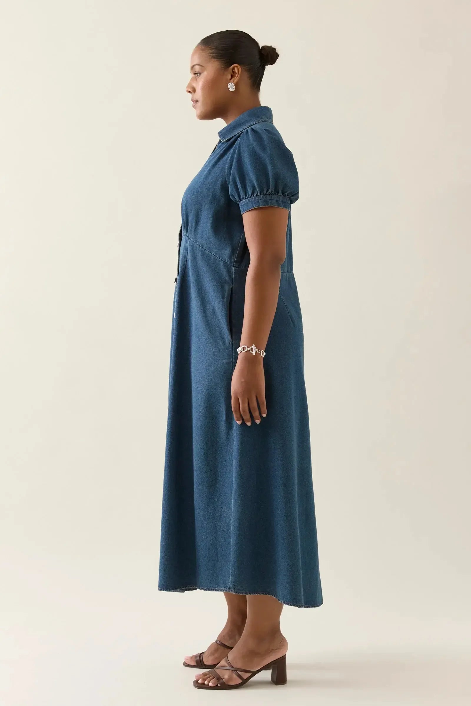 Sofie Denim Maxi - Drift-Isle Of Mine-The Bay Room