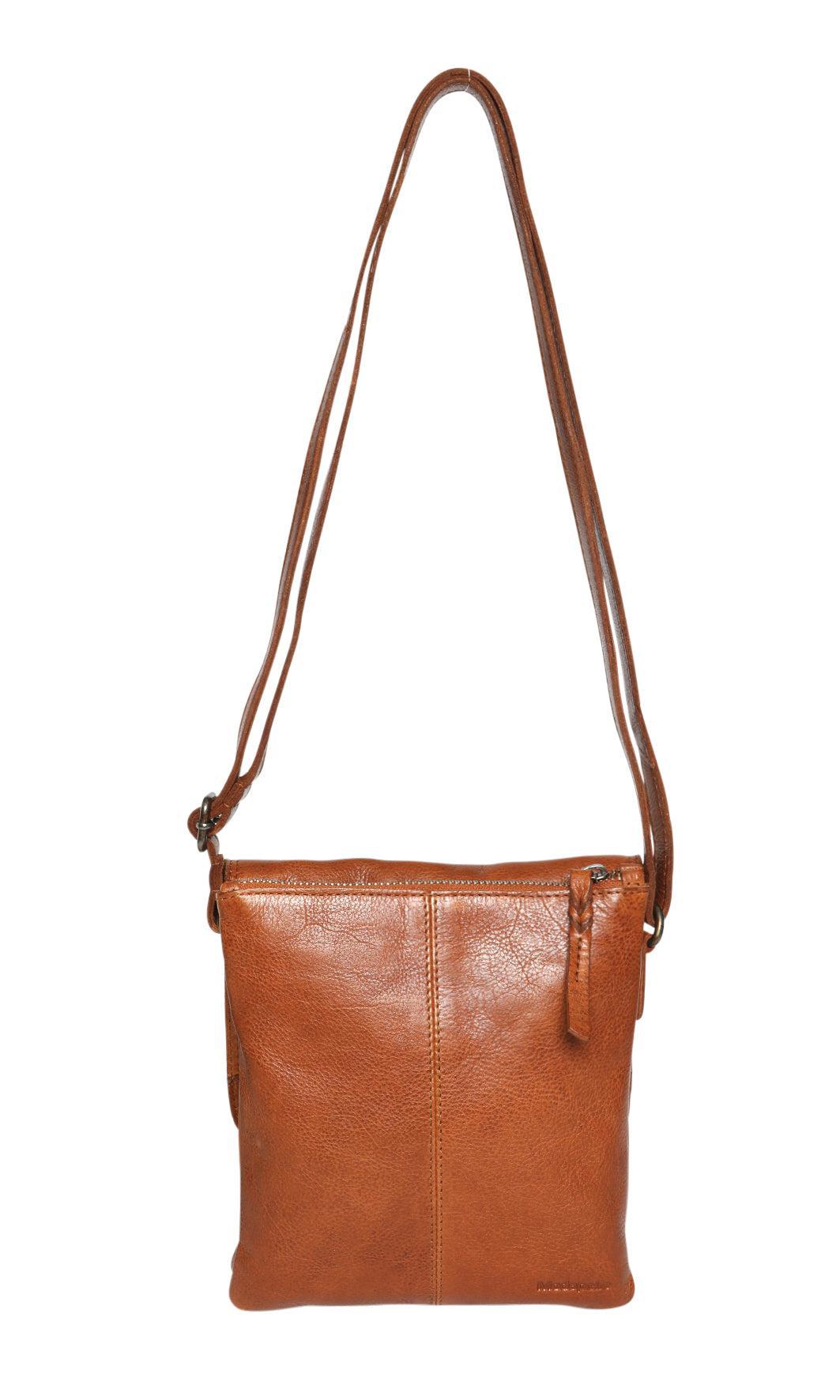 Soft Cow Leather Cross Body Bag/Front Zip-Bags & Clutches-Modapelle-The Bay Room