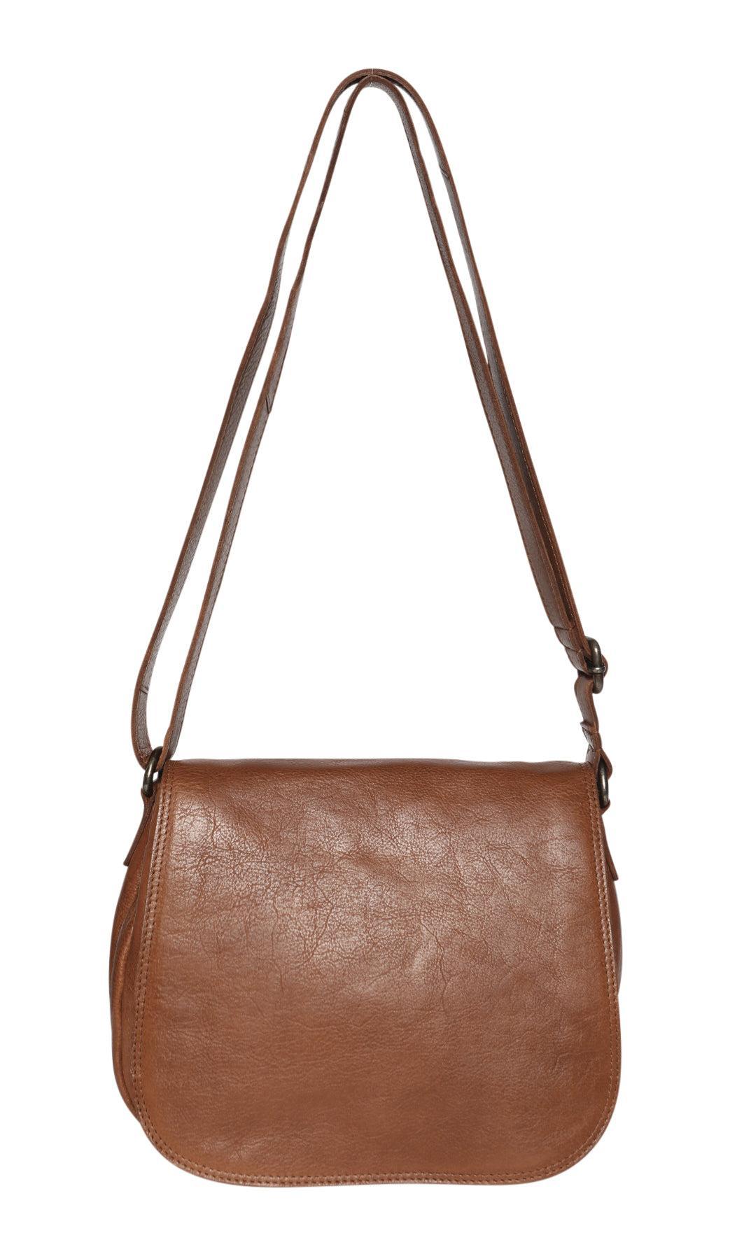 Soft Cow Leather Multi Compartment Cross Body Bag-Bags & Clutches-Modapelle-The Bay Room