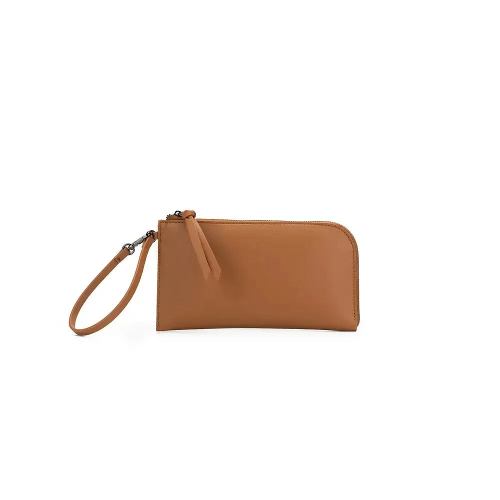 Solana Tan 2 Piece Woven Handbag Tote-Bags & Clutches-Black Caviar Designs-The Bay Room