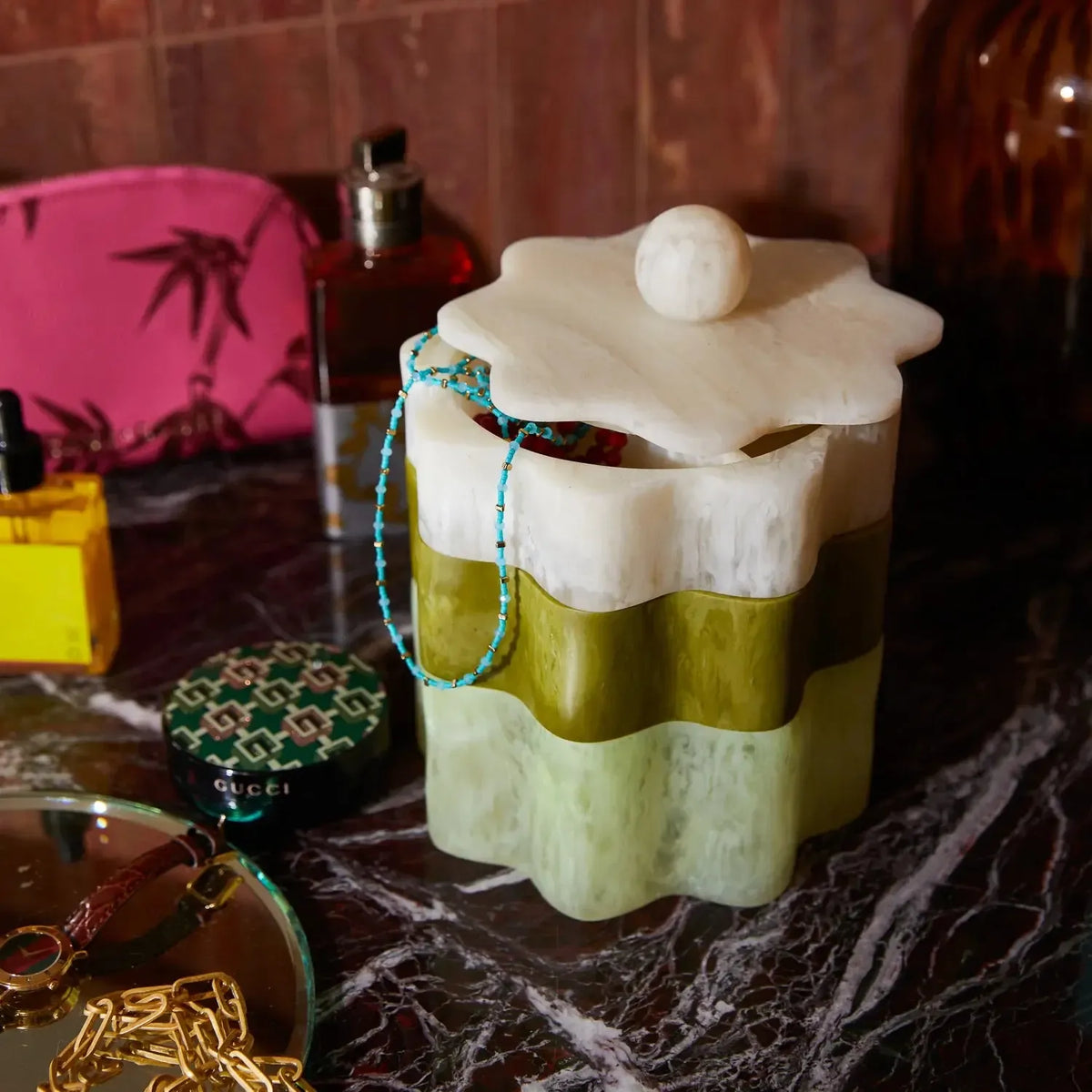 Sophie Stacking Box Set - Pearl-Decor Items-Sage & Clare-The Bay Room