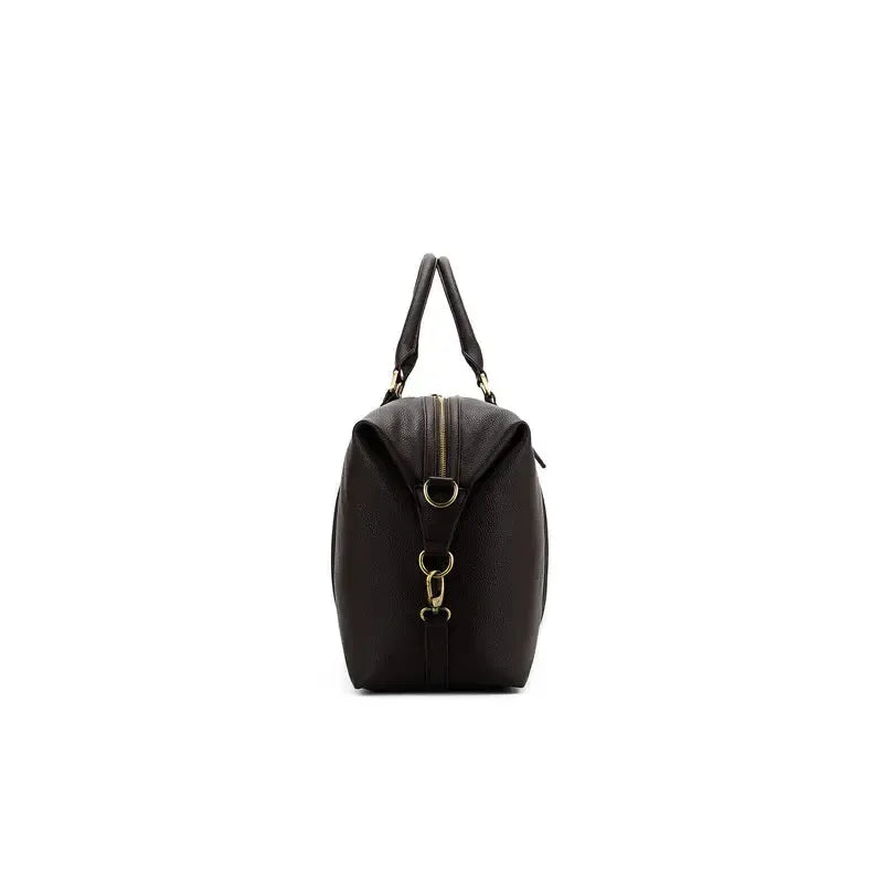 Sorrento Coco Duffle Travel Bag-Bags & Clutches-Black Caviar Designs-The Bay Room