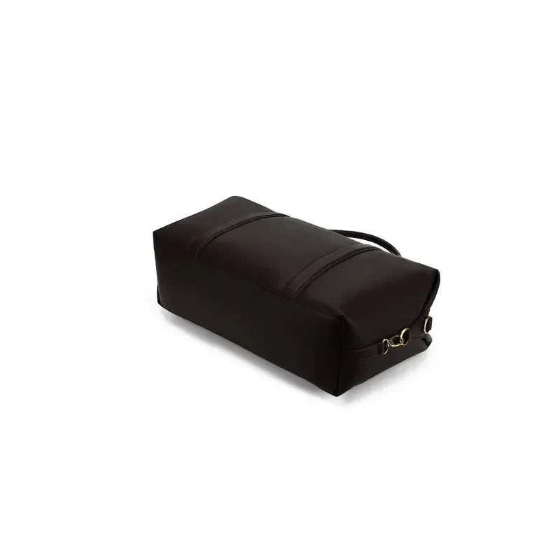 Sorrento Coco Duffle Travel Bag-Bags & Clutches-Black Caviar Designs-The Bay Room