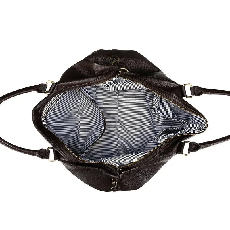 Sorrento Coco Duffle Travel Bag-Bags & Clutches-Black Caviar Designs-The Bay Room