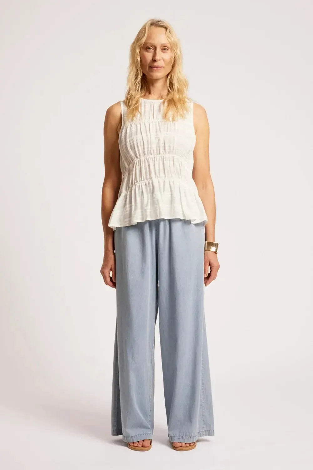 Sovana Tank - White-Tops-Eb & Ive-The Bay Room
