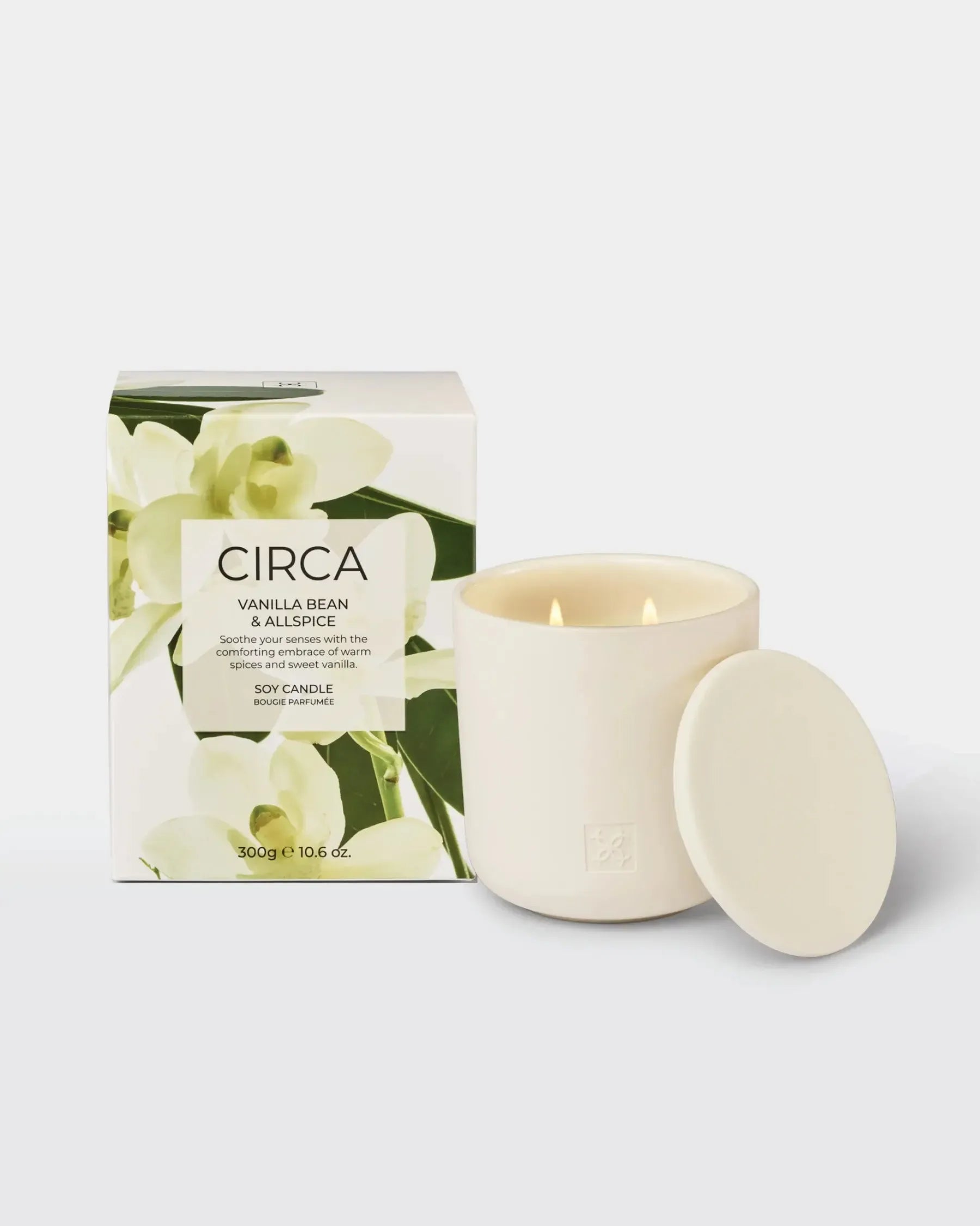 Soy Candle 300g-Candles & Fragrances-Circa-Vanilla Bean & Allspice-The Bay Room