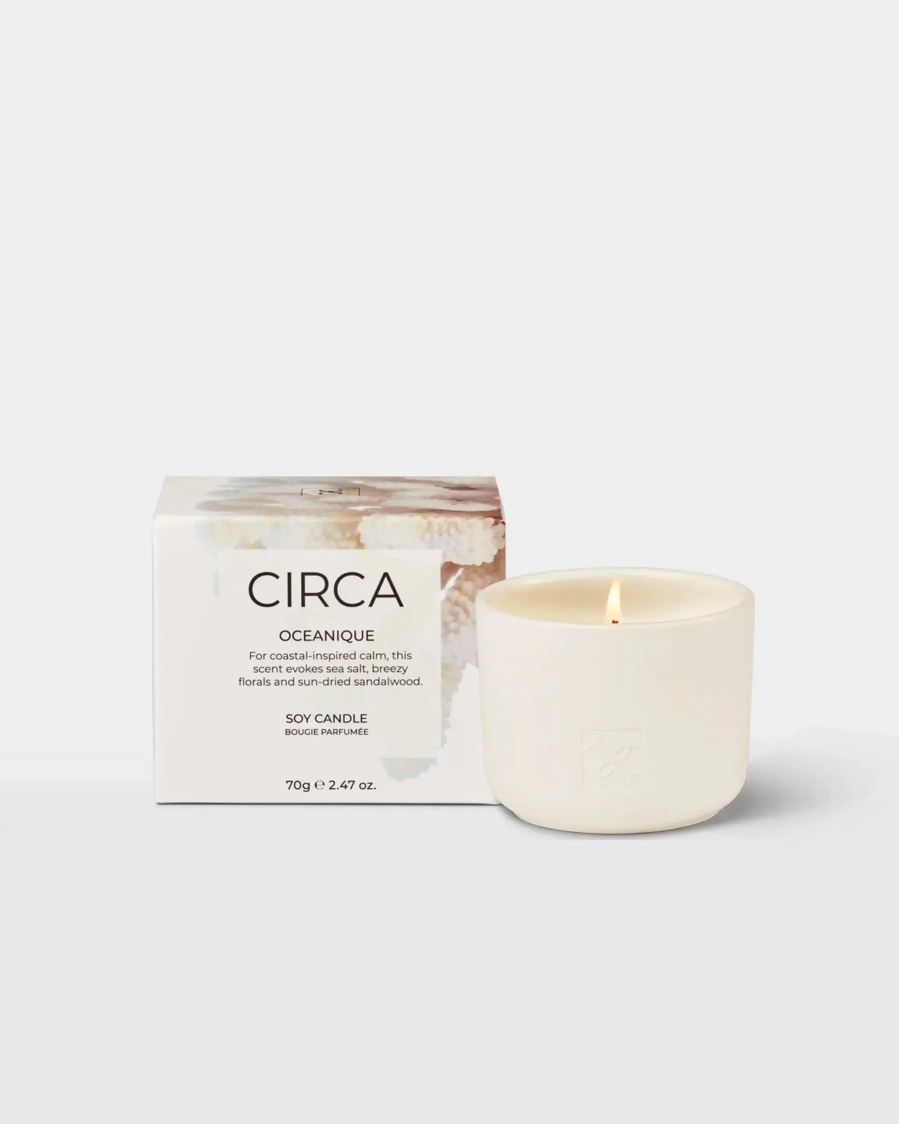 Soy Candle 70g-Candles & Fragrances-Circa-Oceanique-The Bay Room