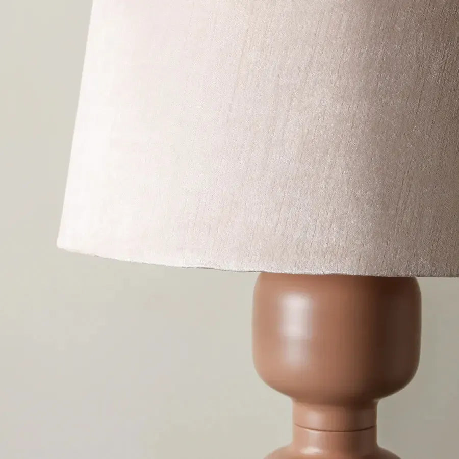 Spool Floor Lamp Nougat-Lighting-Indigo Love-The Bay Room