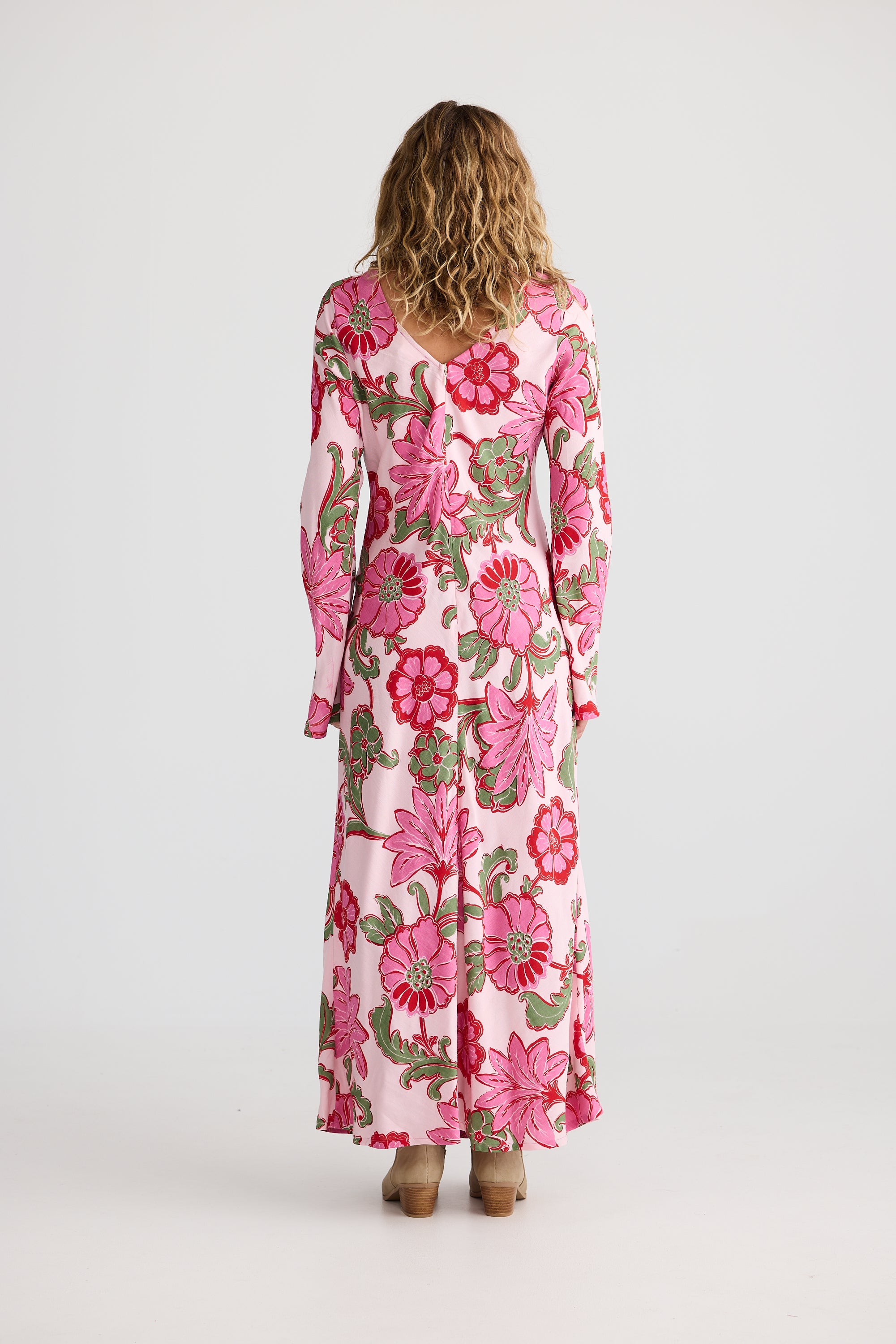 Stardust Maxi Dress - Pink Ibiza-Dresses-Talisman-The Bay Room