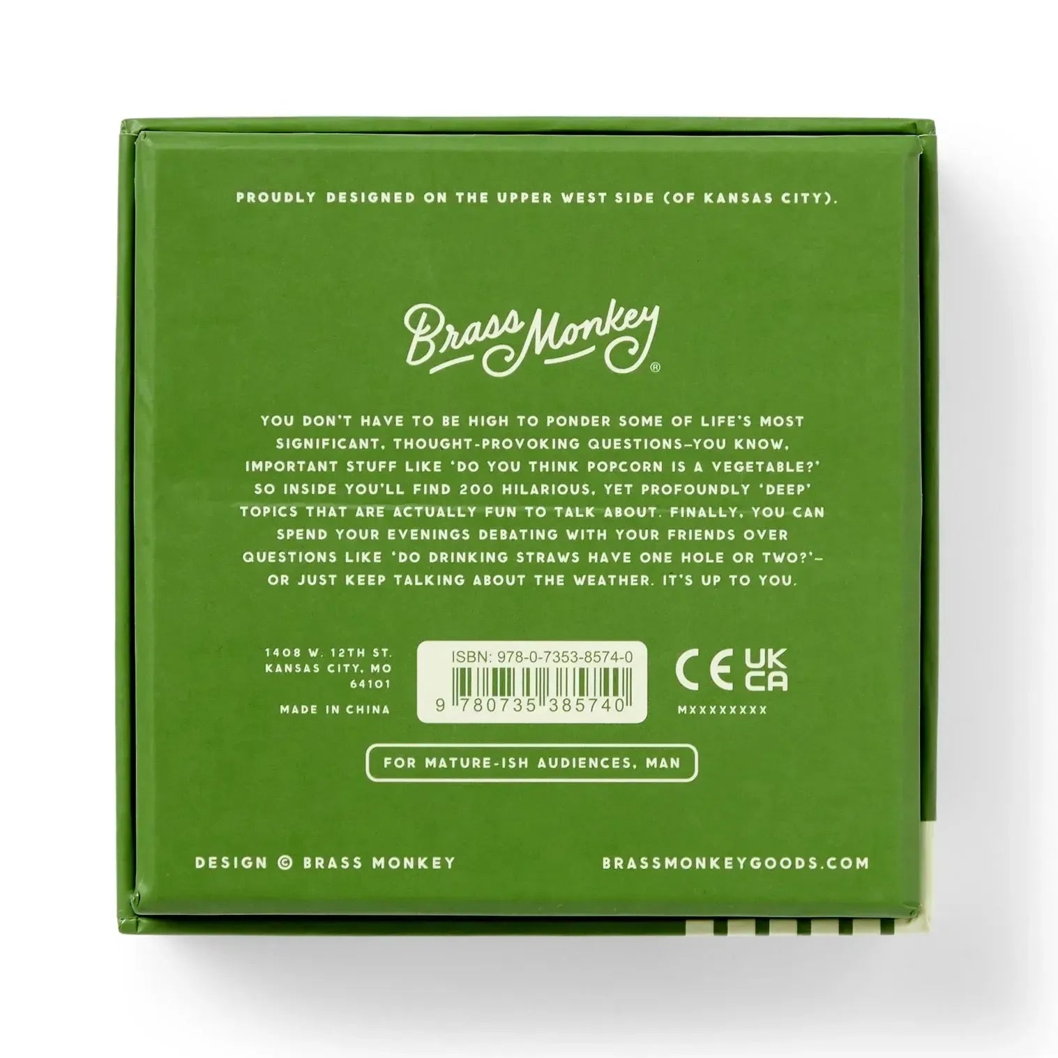 Stoner Thoughts Conversation Starters-Fun & Games-Brass Monkey-The Bay Room