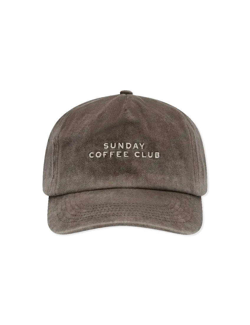 Sunday Coffee Club Cap - Choc-Hats & Beanies-Sonny Label-The Bay Room