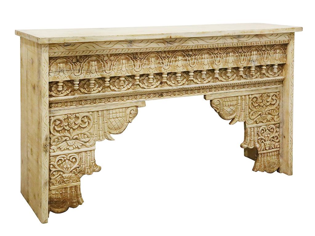 Sunjay Antique Wood Console 150cm-Furniture-Robert Mark-The Bay Room