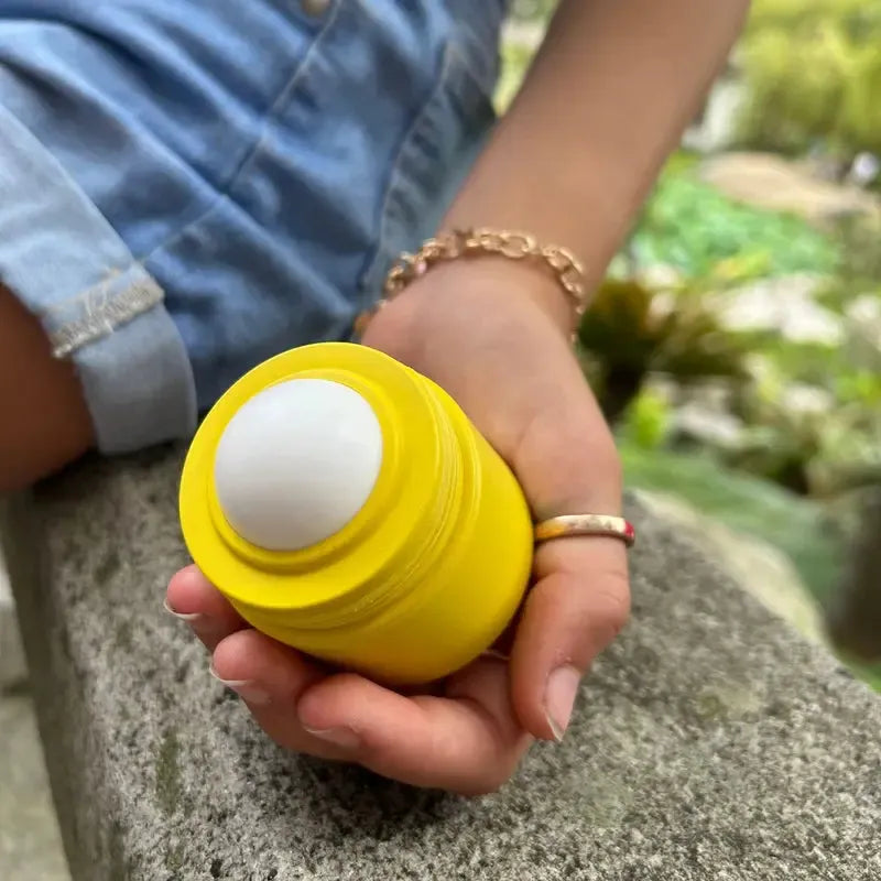 Sunshine Yellow Refillable Roll-On Applicator-Travel & Outdoors-Solmates-The Bay Room