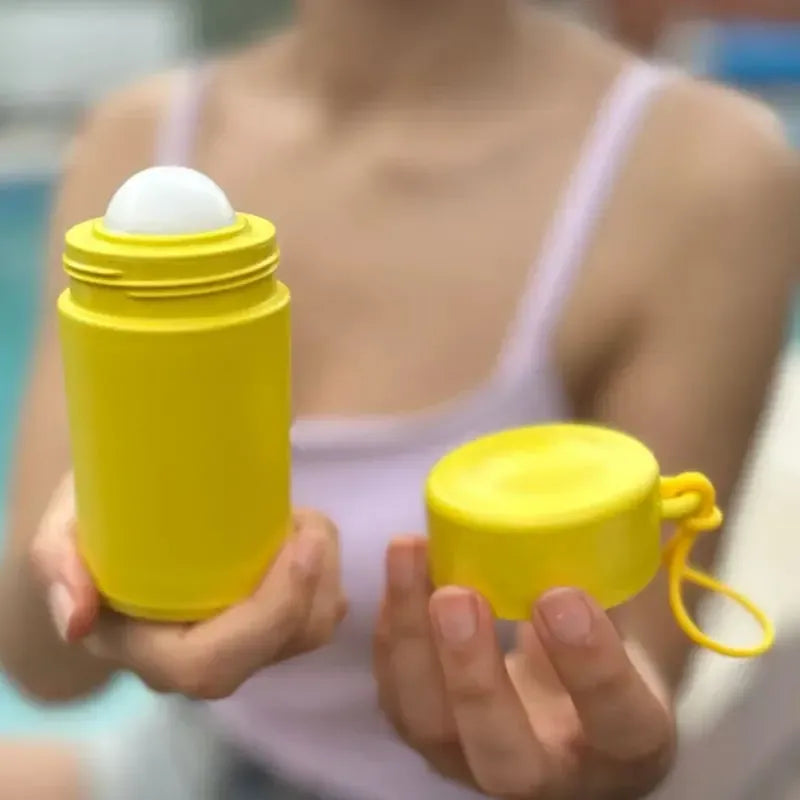 Sunshine Yellow Refillable Roll-On Applicator-Travel & Outdoors-Solmates-The Bay Room
