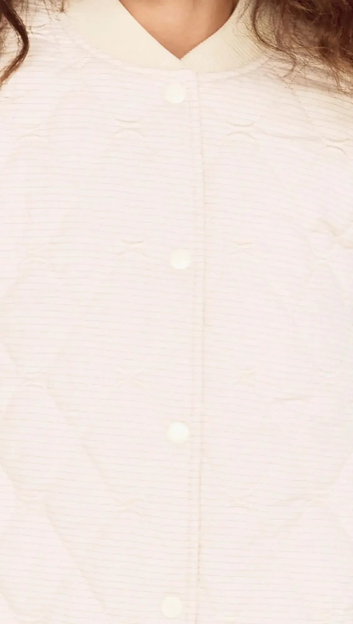 Suri Puffer Jacket - Warm White-Jackets, Coats & Vests-Mink Pink-The Bay Room