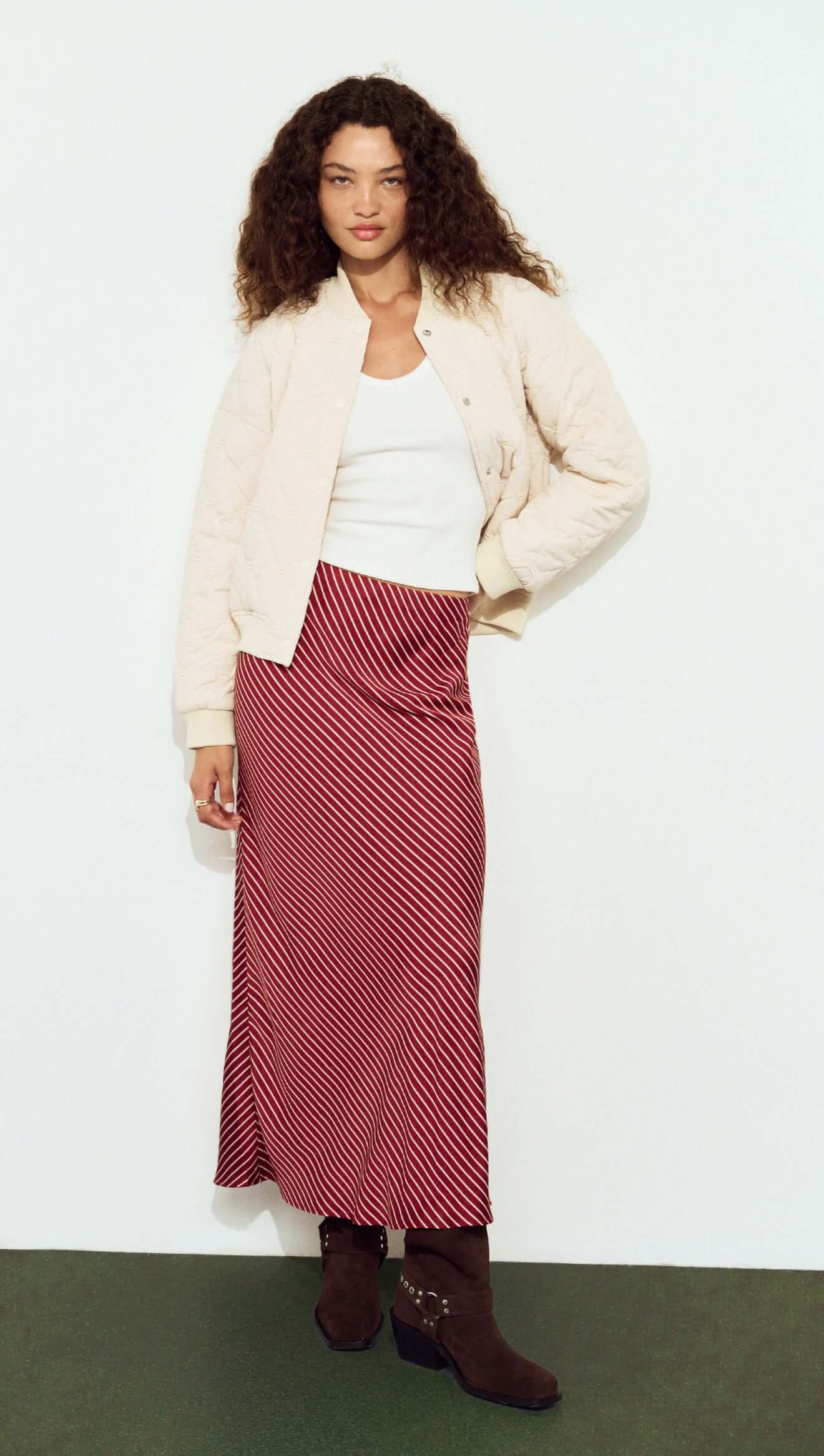 Suri Puffer Jacket - Warm White-Jackets, Coats & Vests-Mink Pink-The Bay Room