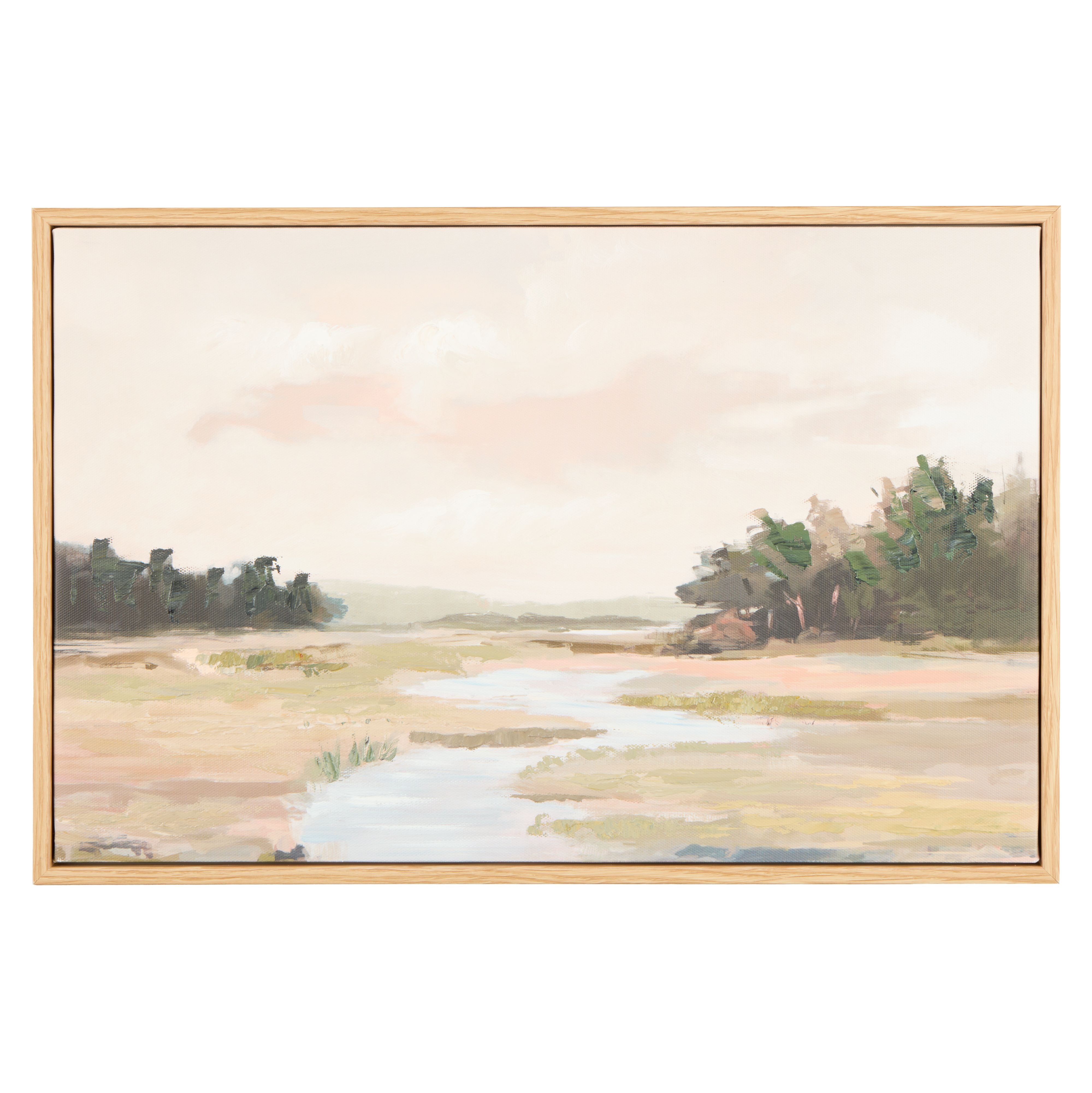 Swansea Hand Painted Art 45x30cm-Wall Decor-Society Home-The Bay Room